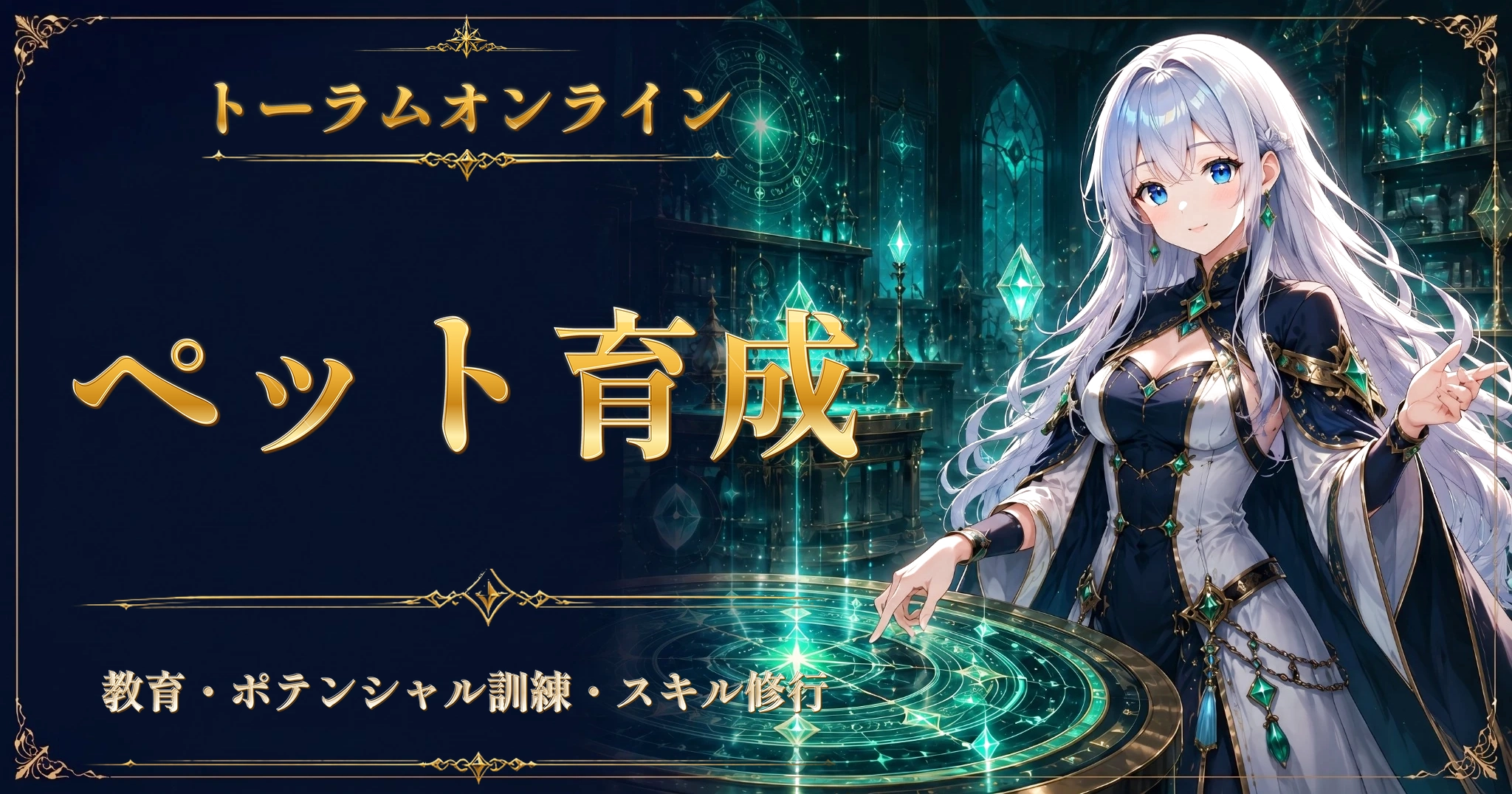 トーラムオンラインのペット育成｜教育・ポテンシャル訓練・スキル修行