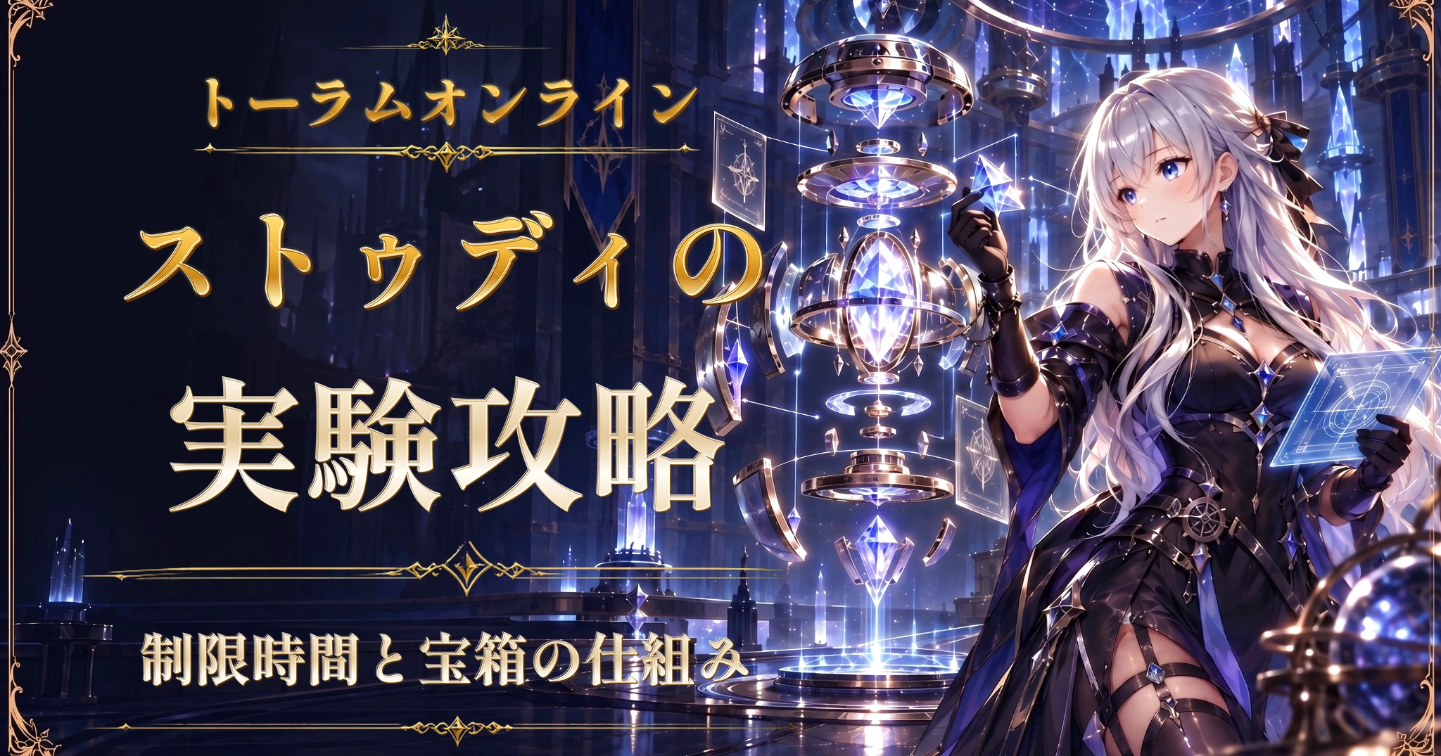 トーラムオンラインのストゥディの実験攻略|制限時間と宝箱の仕組み