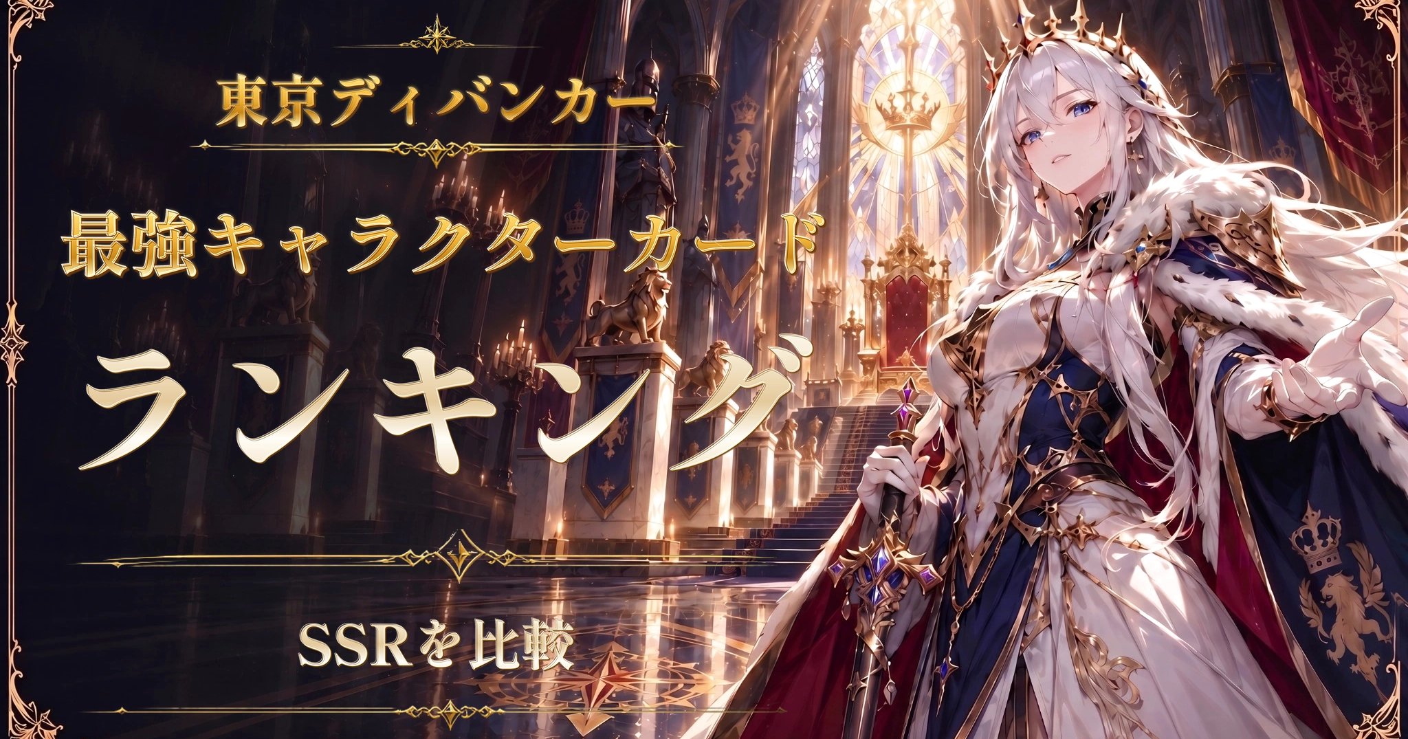 東京ディバンカーの最強キャラクターカードランキング|SSRを比較