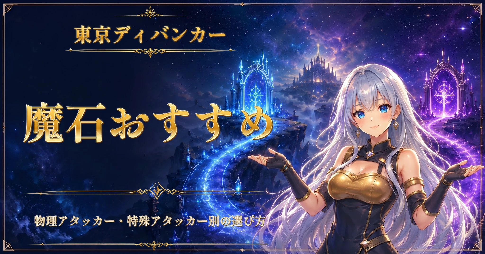 東京ディバンカーの魔石おすすめ|物理アタッカー・特殊アタッカー別の選び方