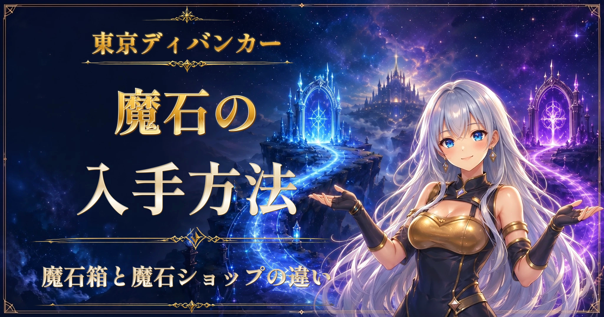 東京ディバンカーの魔石の入手方法｜魔石箱と魔石ショップの違い