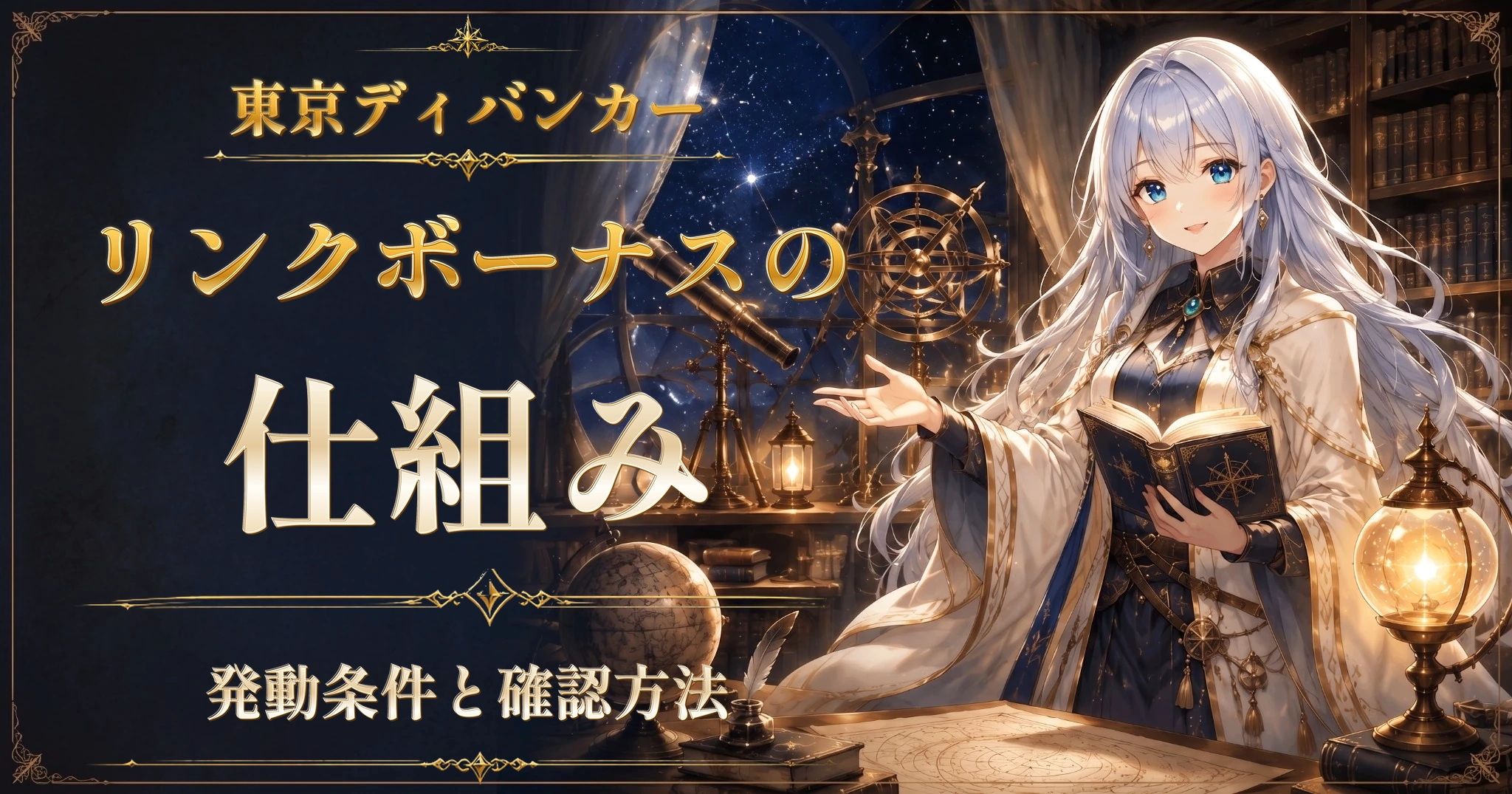 東京ディバンカーのリンクボーナスの仕組み｜発動条件と確認方法