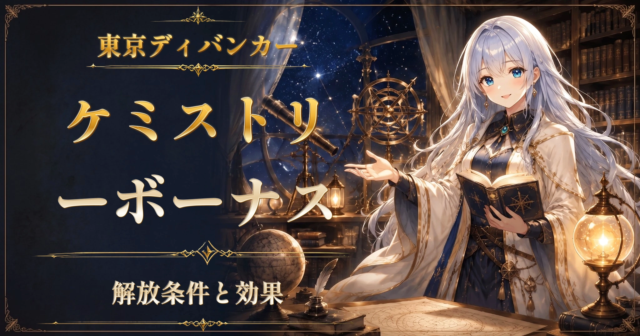 東京ディバンカーのケミストリーボーナス｜解放条件と効果