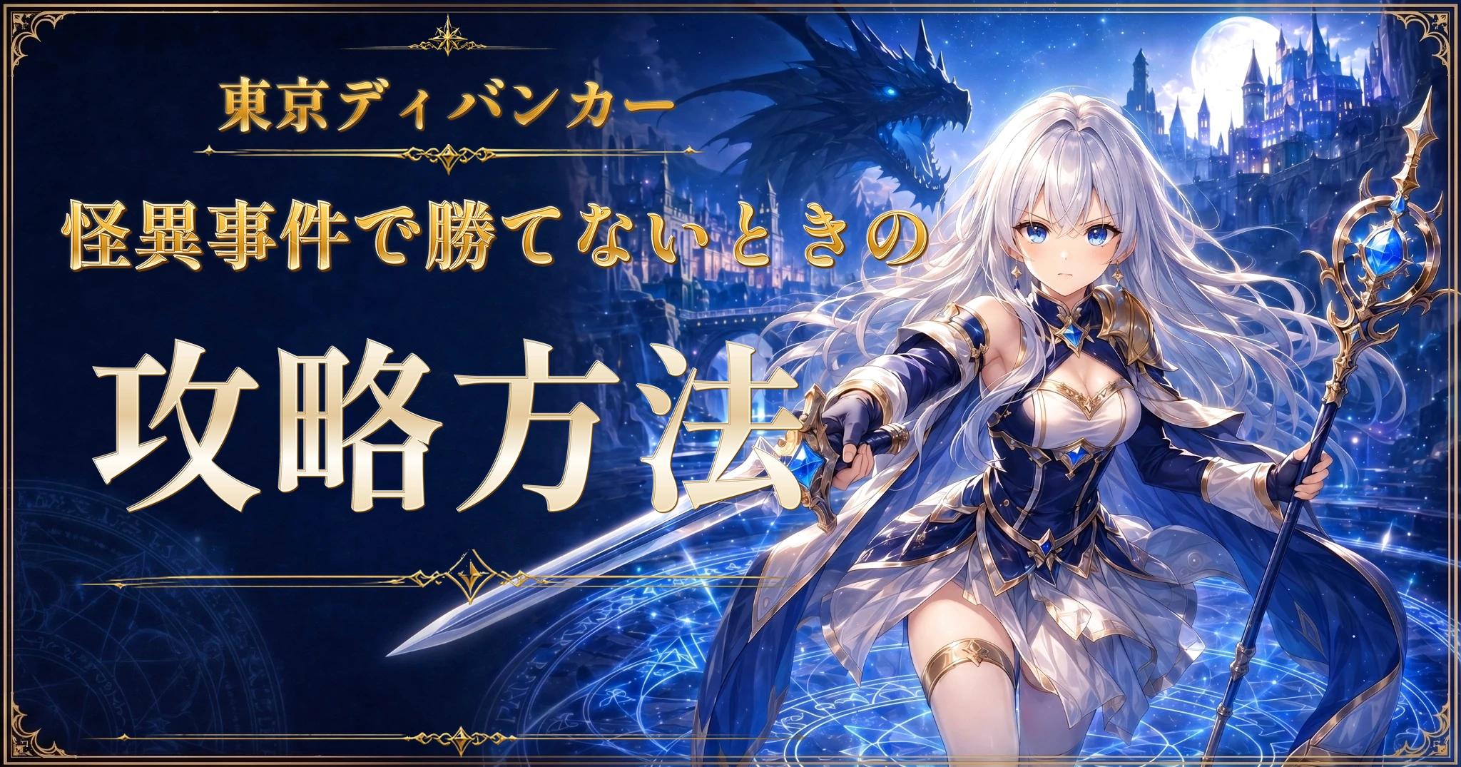 東京ディバンカーの怪異事件で勝てないときの攻略方法