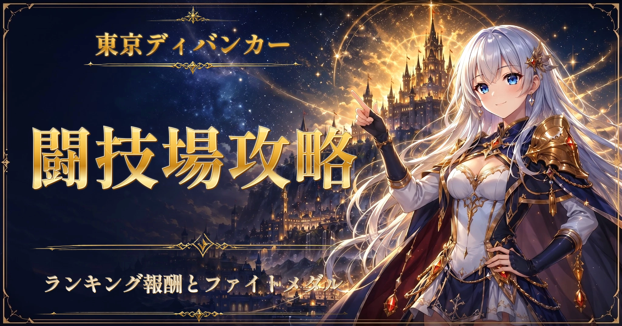 東京ディバンカーの闘技場攻略｜ランキング報酬とファイトメダル