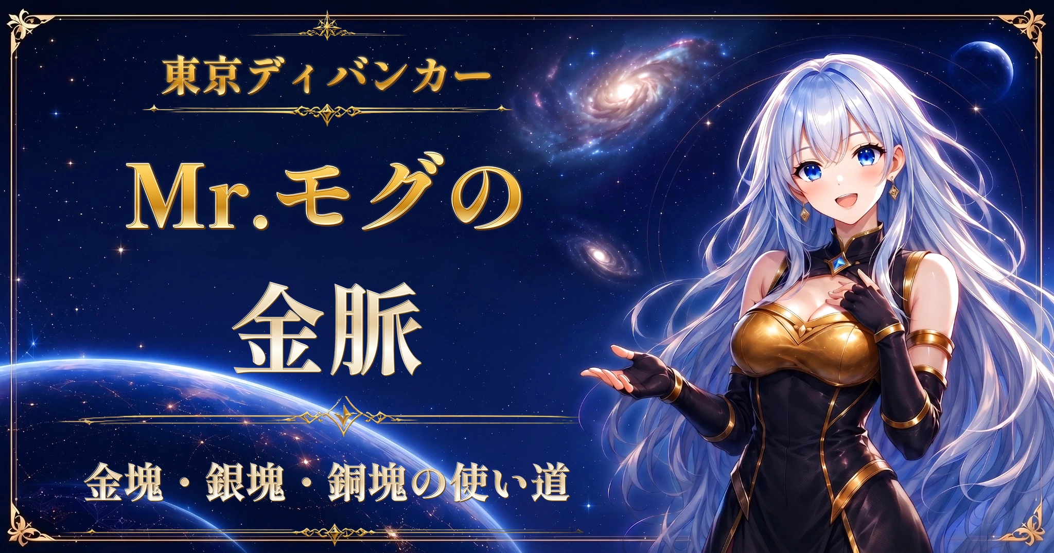 東京ディバンカーのMr.モグの金脈｜金塊・銀塊・銅塊の使い道