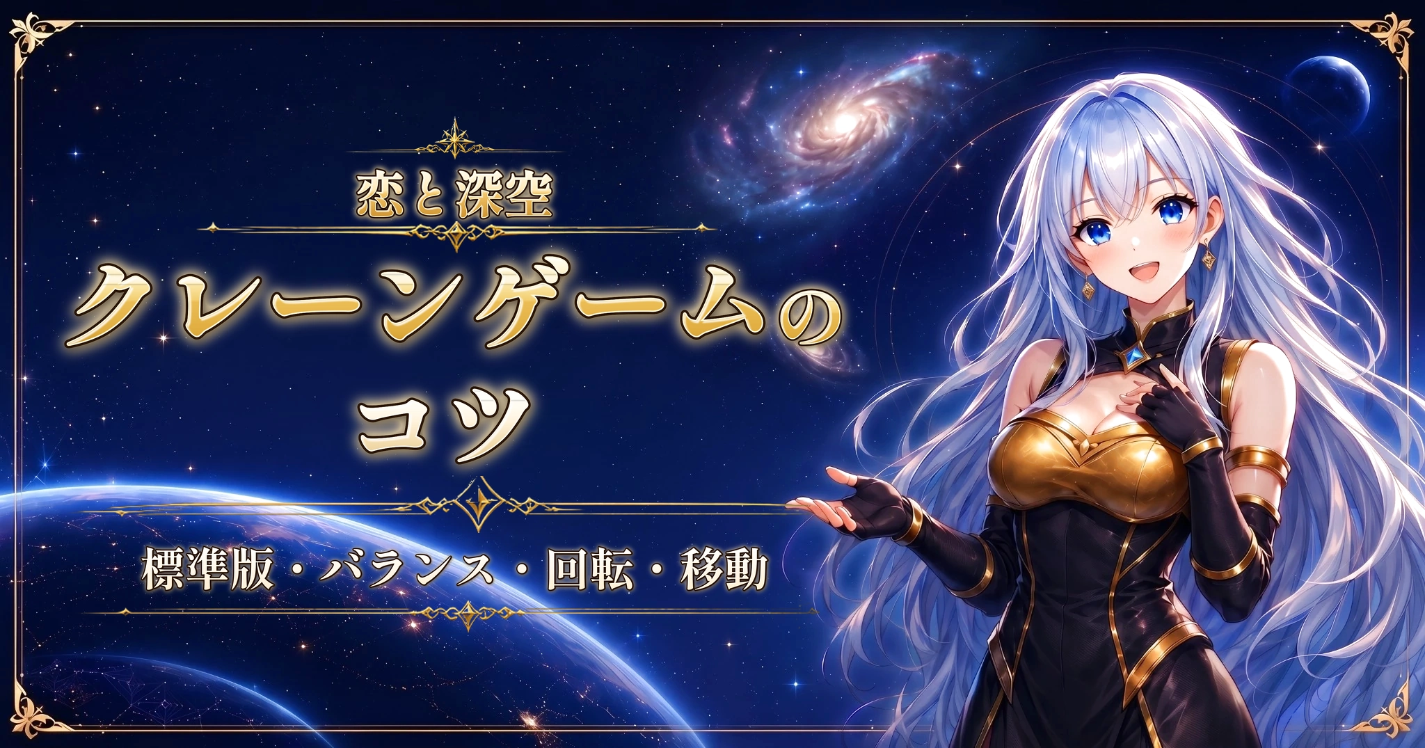 恋と深空のクレーンゲームのコツ|標準版・バランス・回転・移動