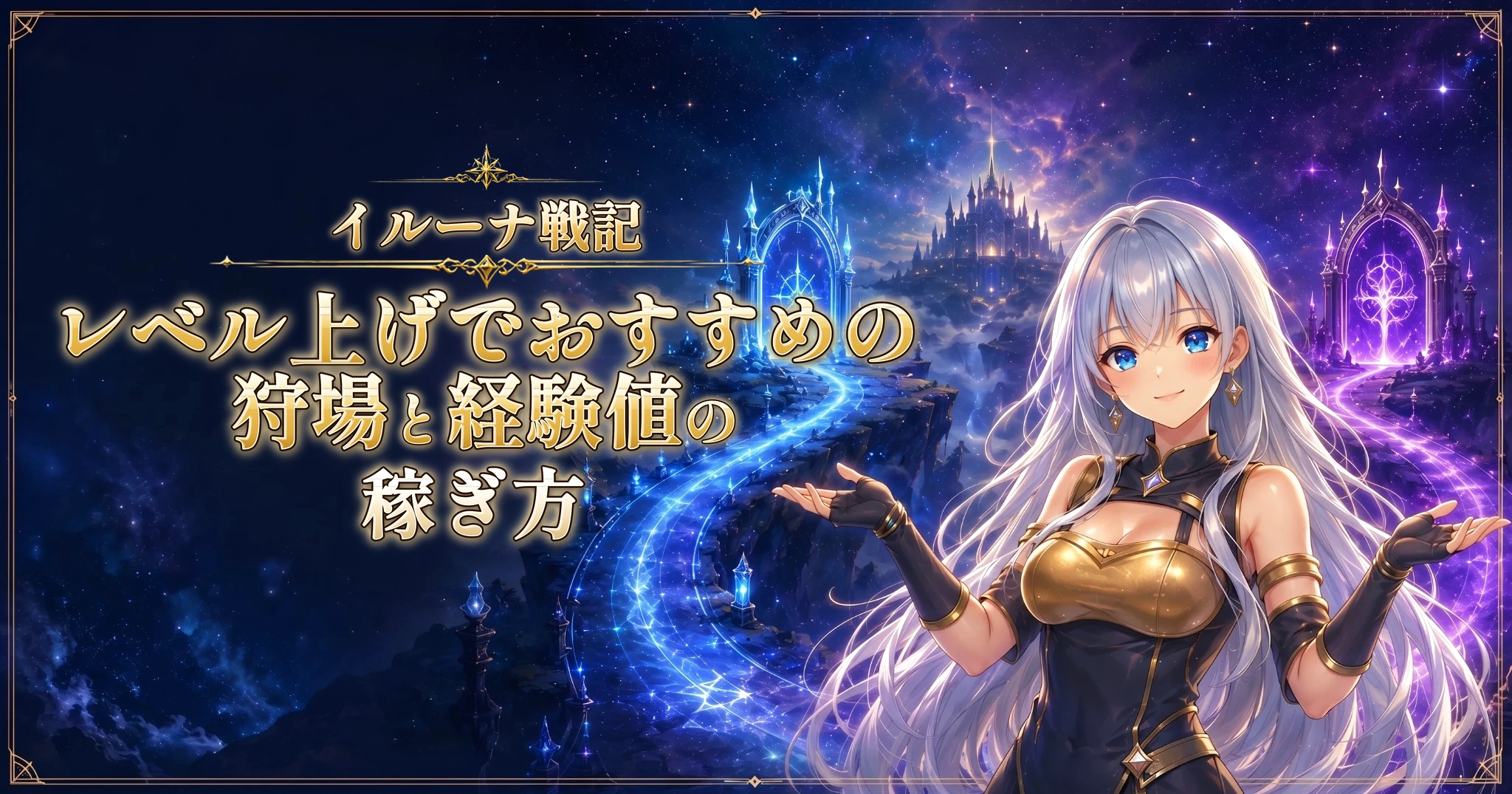 イルーナ戦記のレベル上げでおすすめの狩場と経験値の稼ぎ方