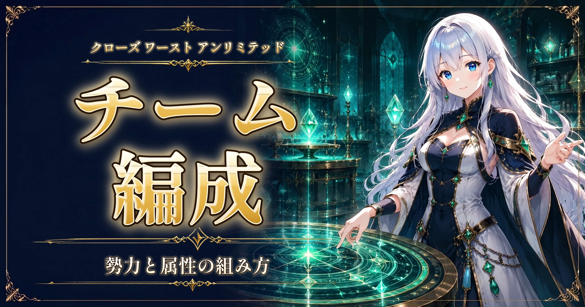 クローズ ワースト アンリミテッドのチーム編成｜勢力と属性の組み方