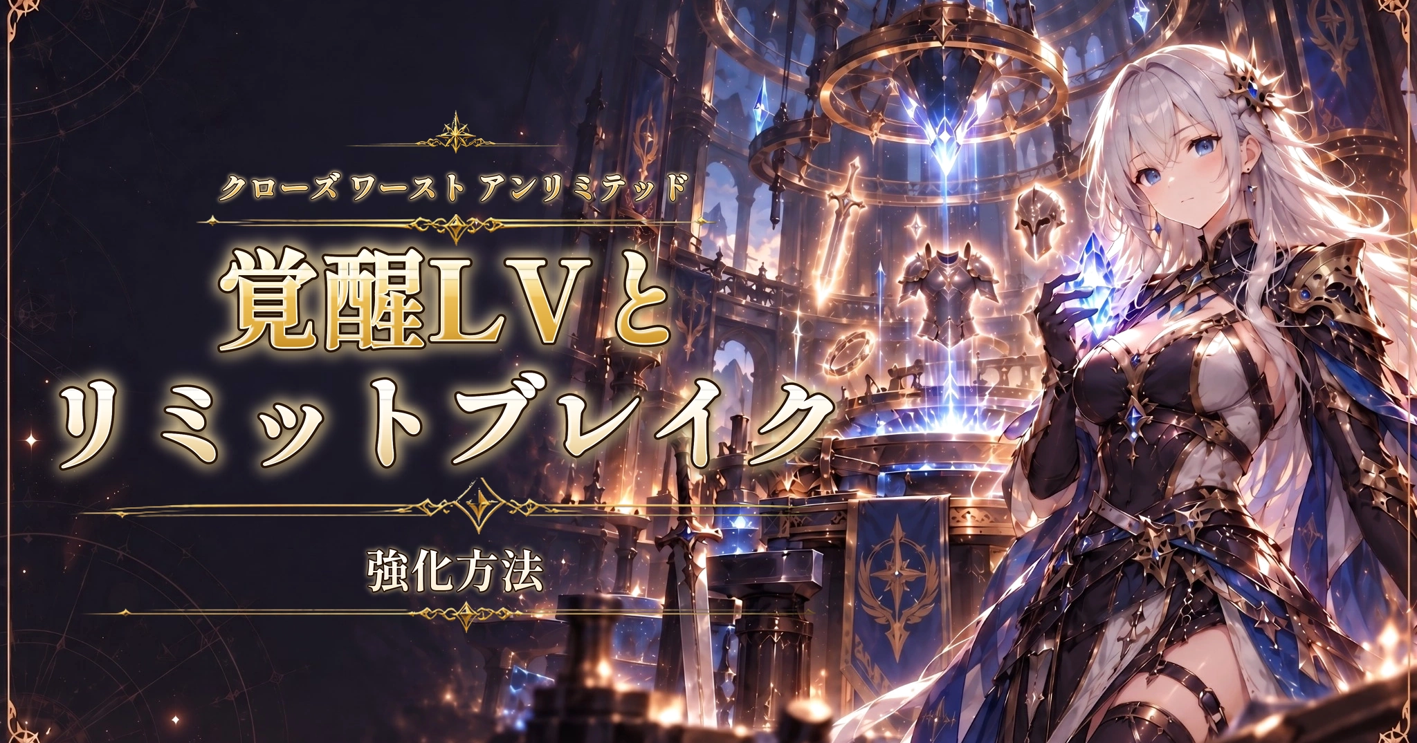 クローズ ワースト アンリミテッドの覚醒LVとリミットブレイク｜強化方法