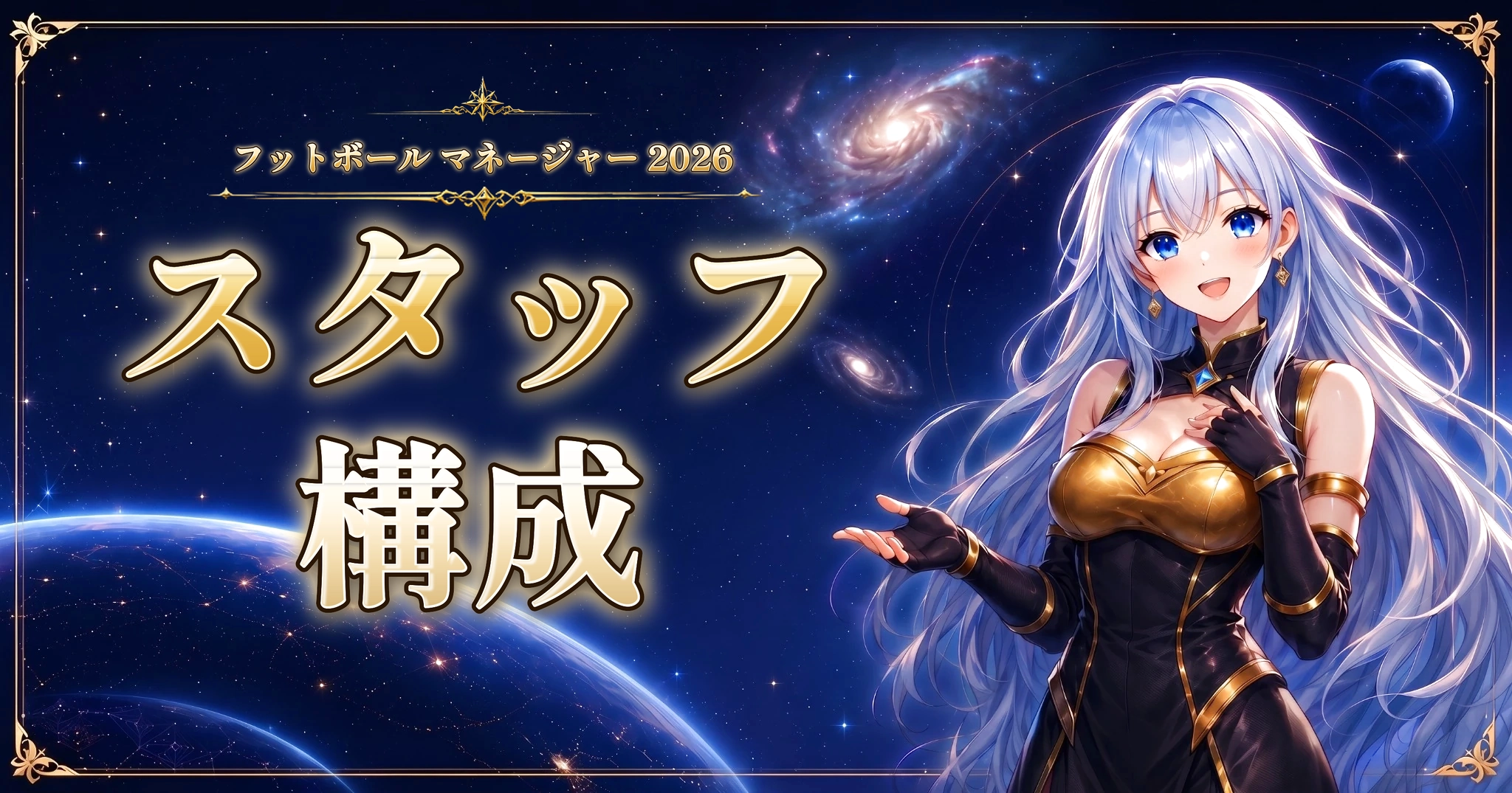 フットボール マネージャー 2026のスタッフ構成