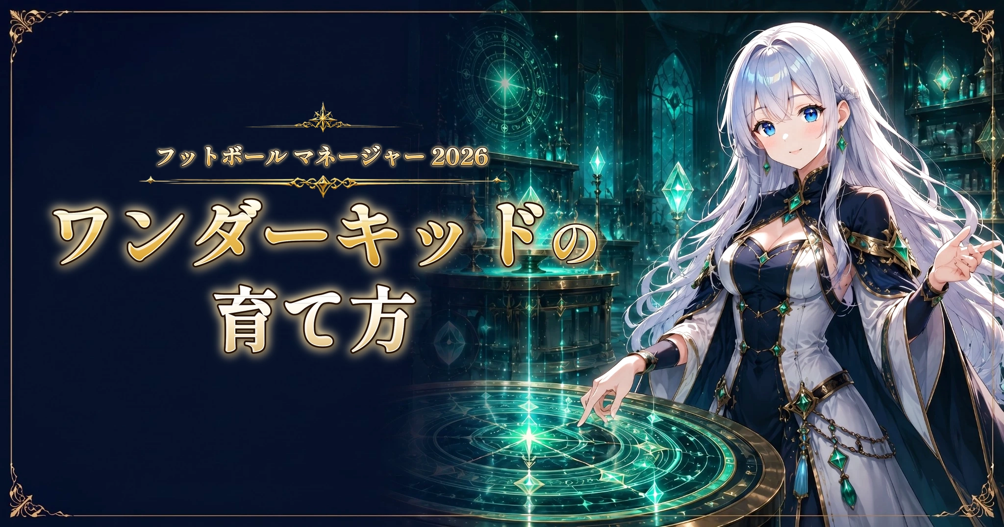 フットボール マネージャー 2026のワンダーキッドの育て方