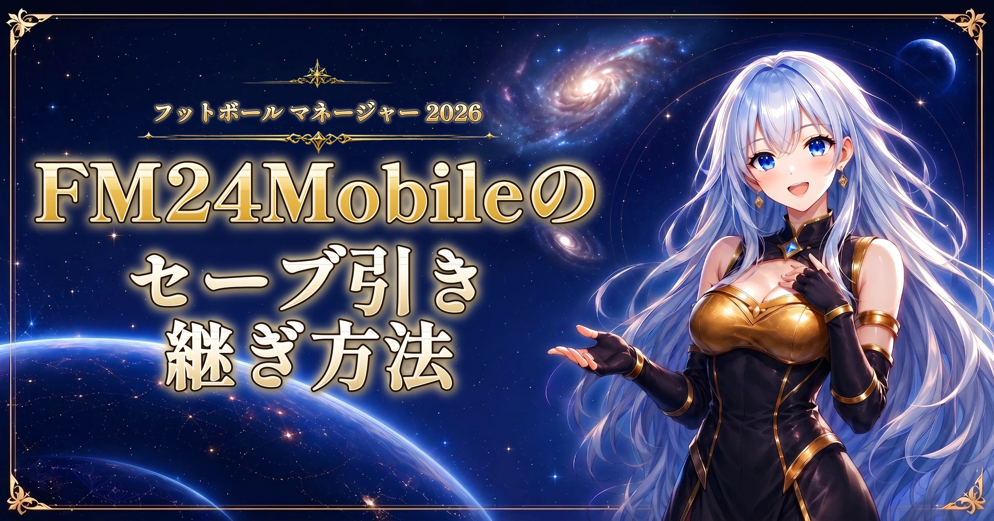 フットボール マネージャー 2026のFM24 Mobileのセーブ引き継ぎ方法