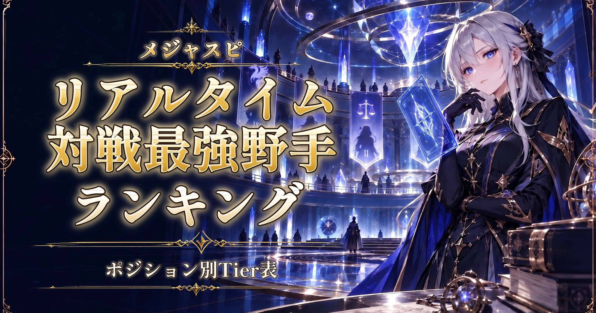 メジャスピのリアルタイム対戦最強野手ランキング｜ポジション別Tier表
