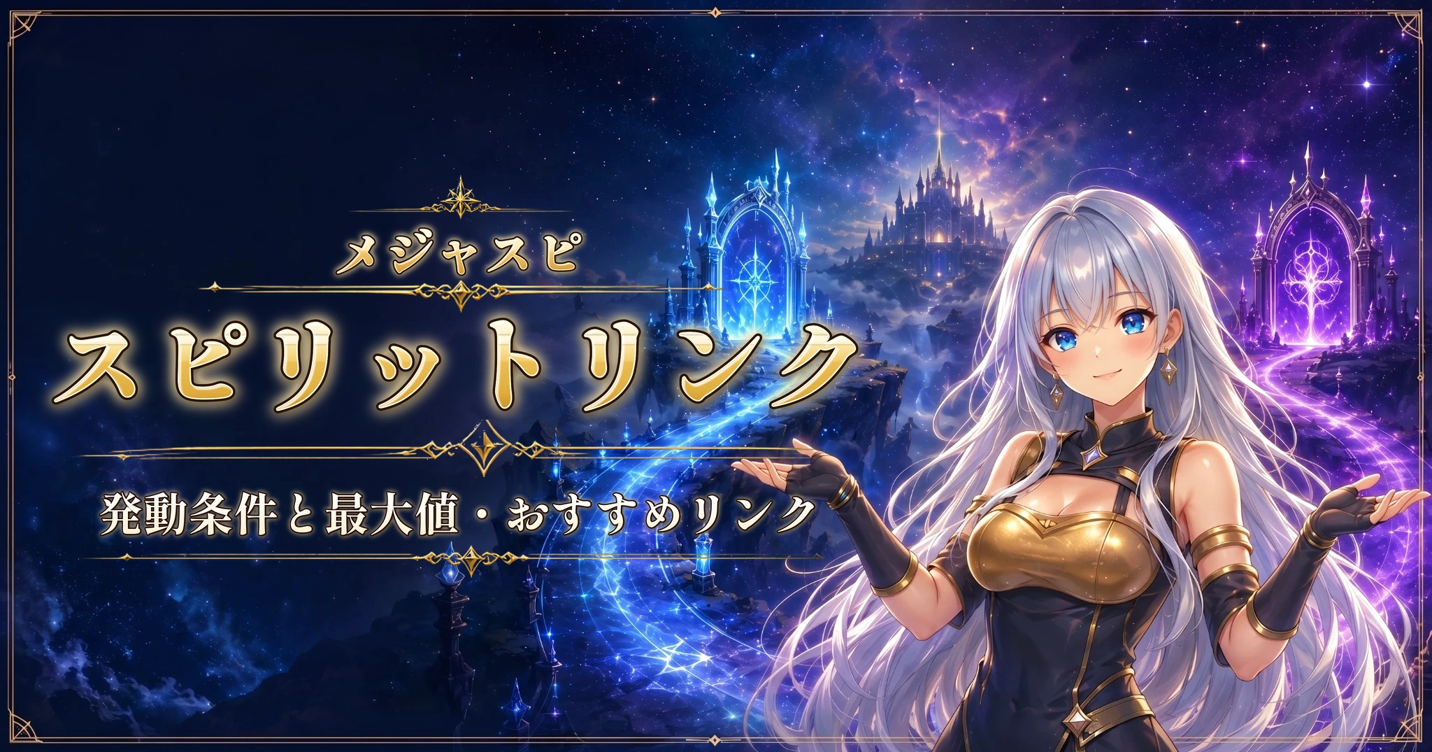メジャスピのスピリットリンク｜発動条件と最大値・おすすめリンク