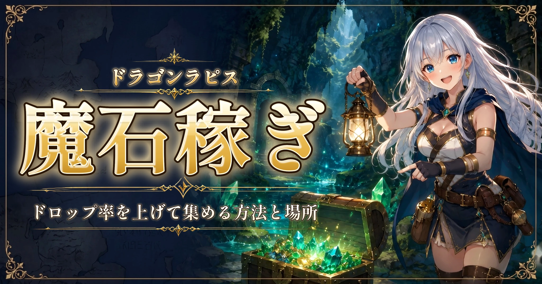 ドラゴンラピスの魔石稼ぎ｜ドロップ率を上げて集める方法と場所