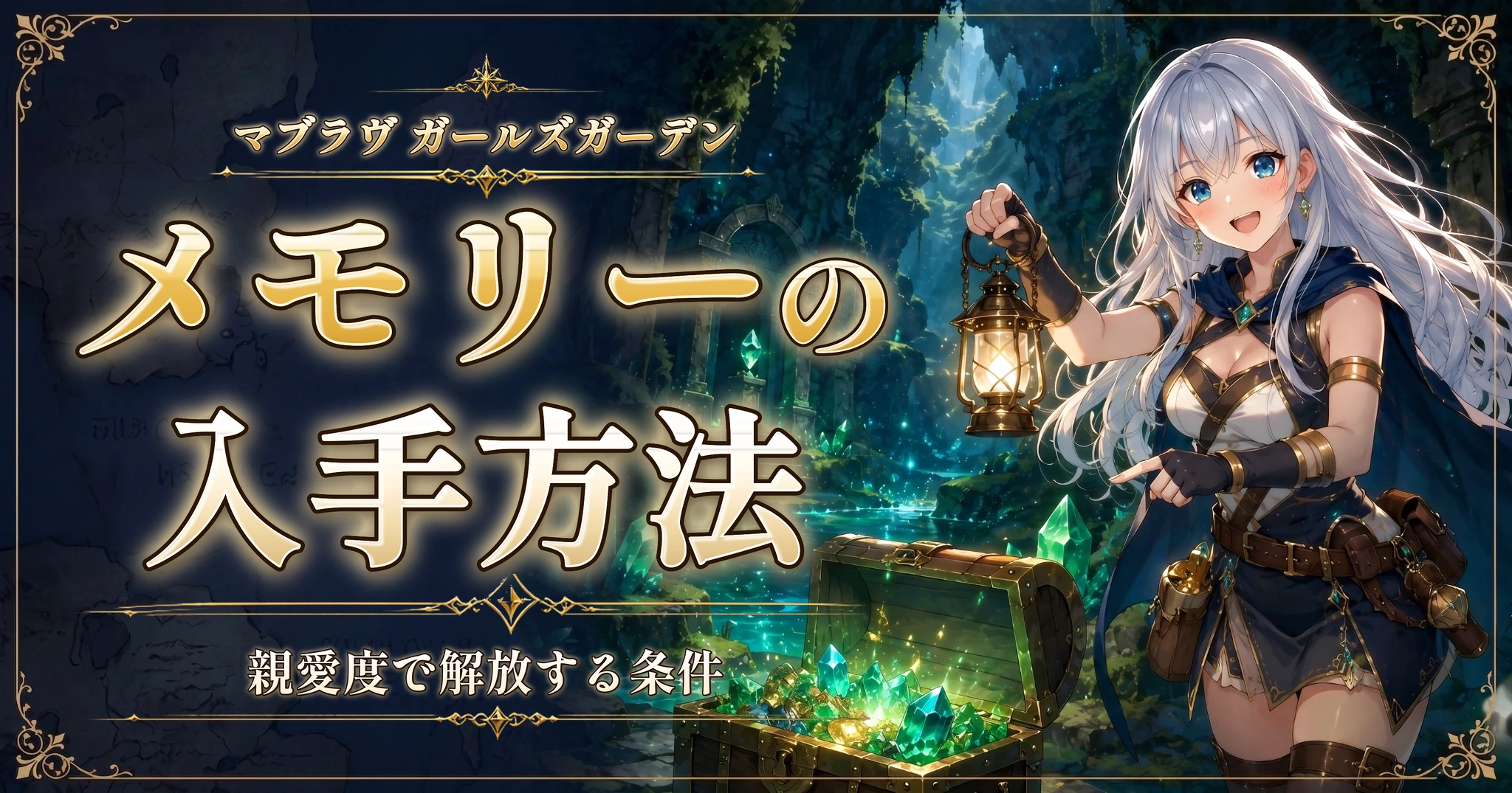 マブラヴ ガールズガーデンのメモリーの入手方法｜親愛度で解放する条件