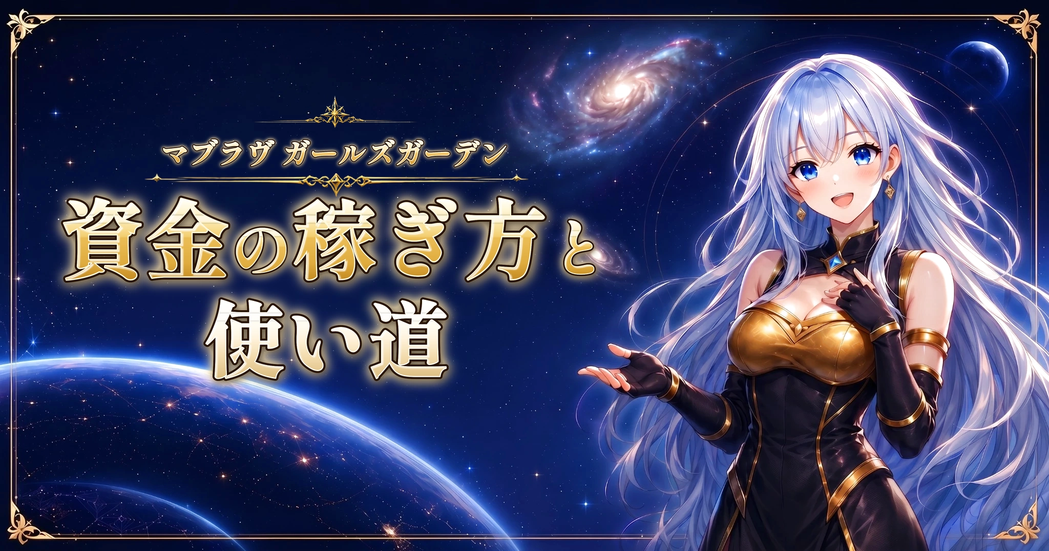 マブラヴ ガールズガーデンの資金の稼ぎ方と使い道