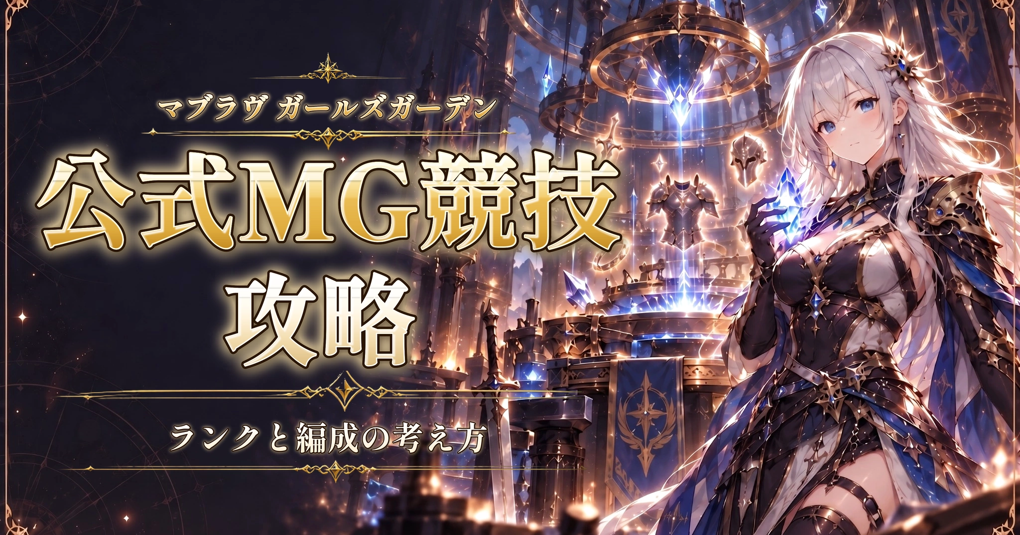 マブラヴ ガールズガーデンの公式MG競技攻略｜ランクと編成の考え方