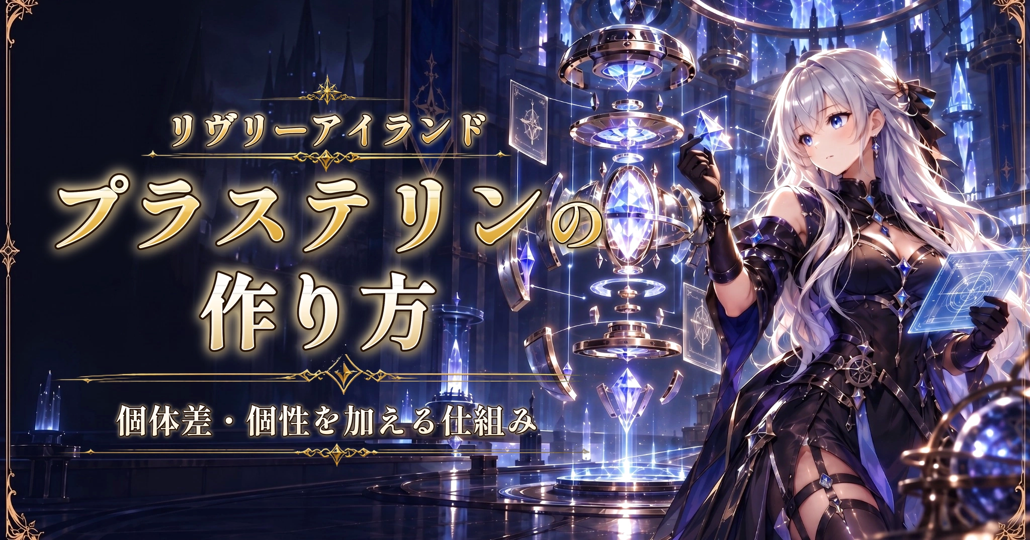 リヴリーアイランドのプラステリンの作り方｜個体差・個性を加える仕組み