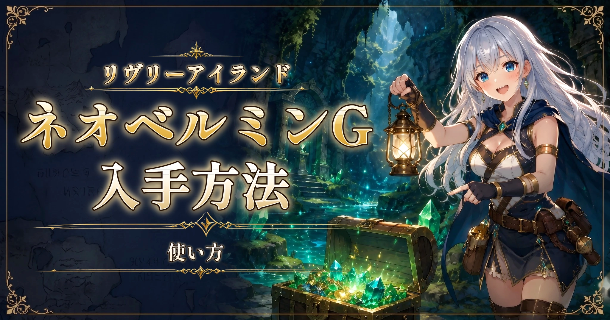 リヴリーアイランドのネオベルミンGの入手方法と使い方