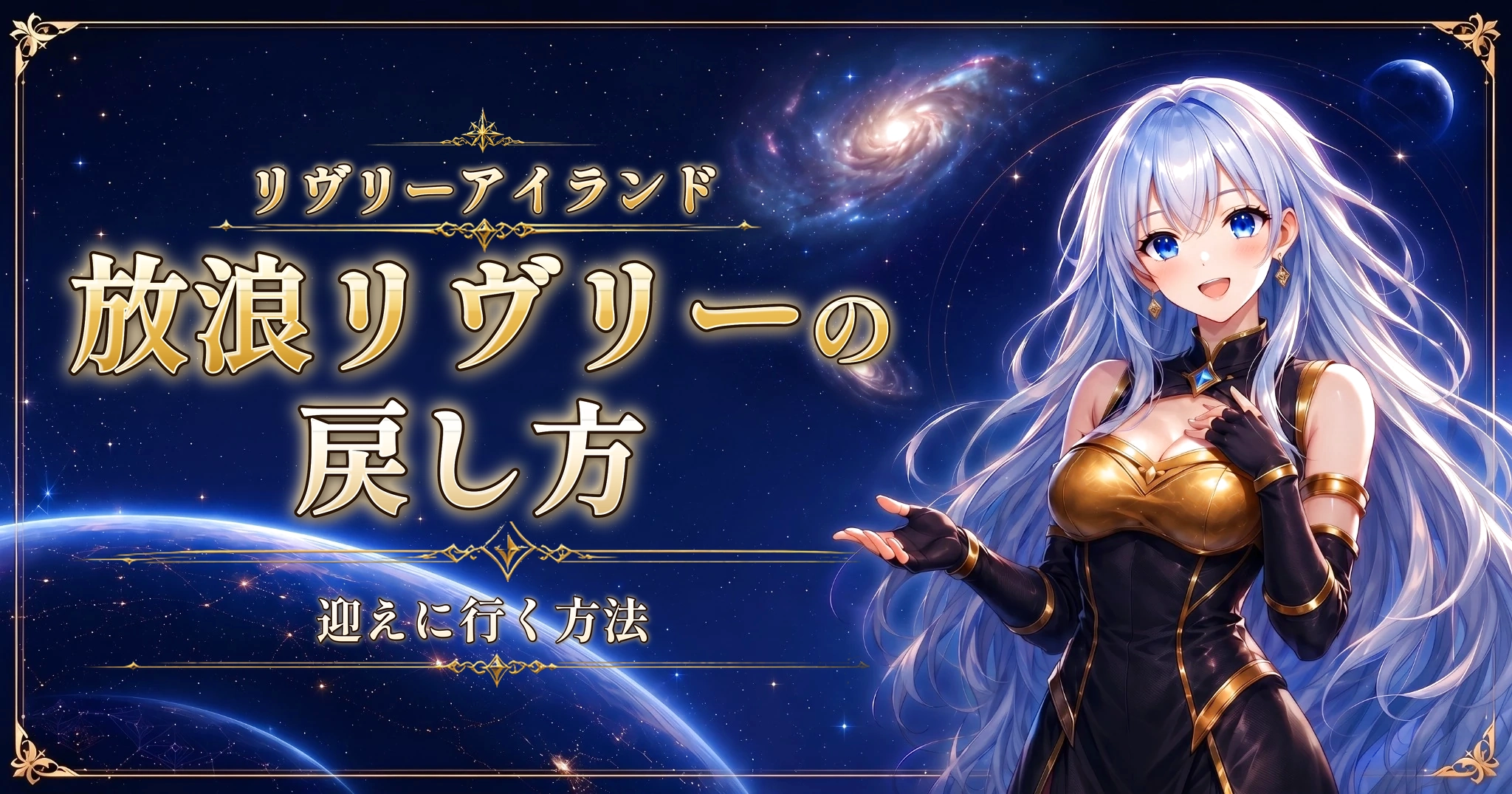 リヴリーアイランドの放浪リヴリーの戻し方｜迎えに行く方法