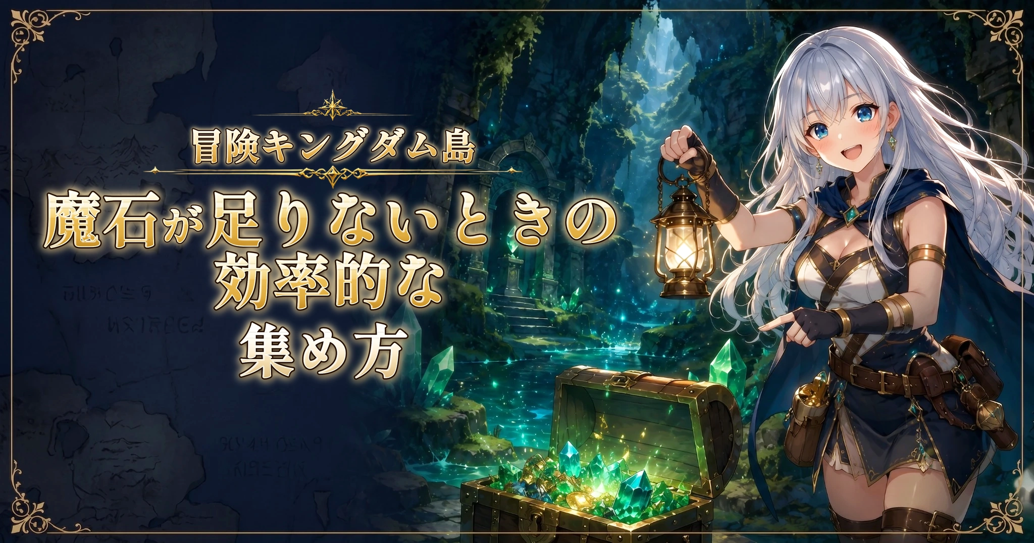 冒険キングダム島の魔石が足りないときの効率的な集め方