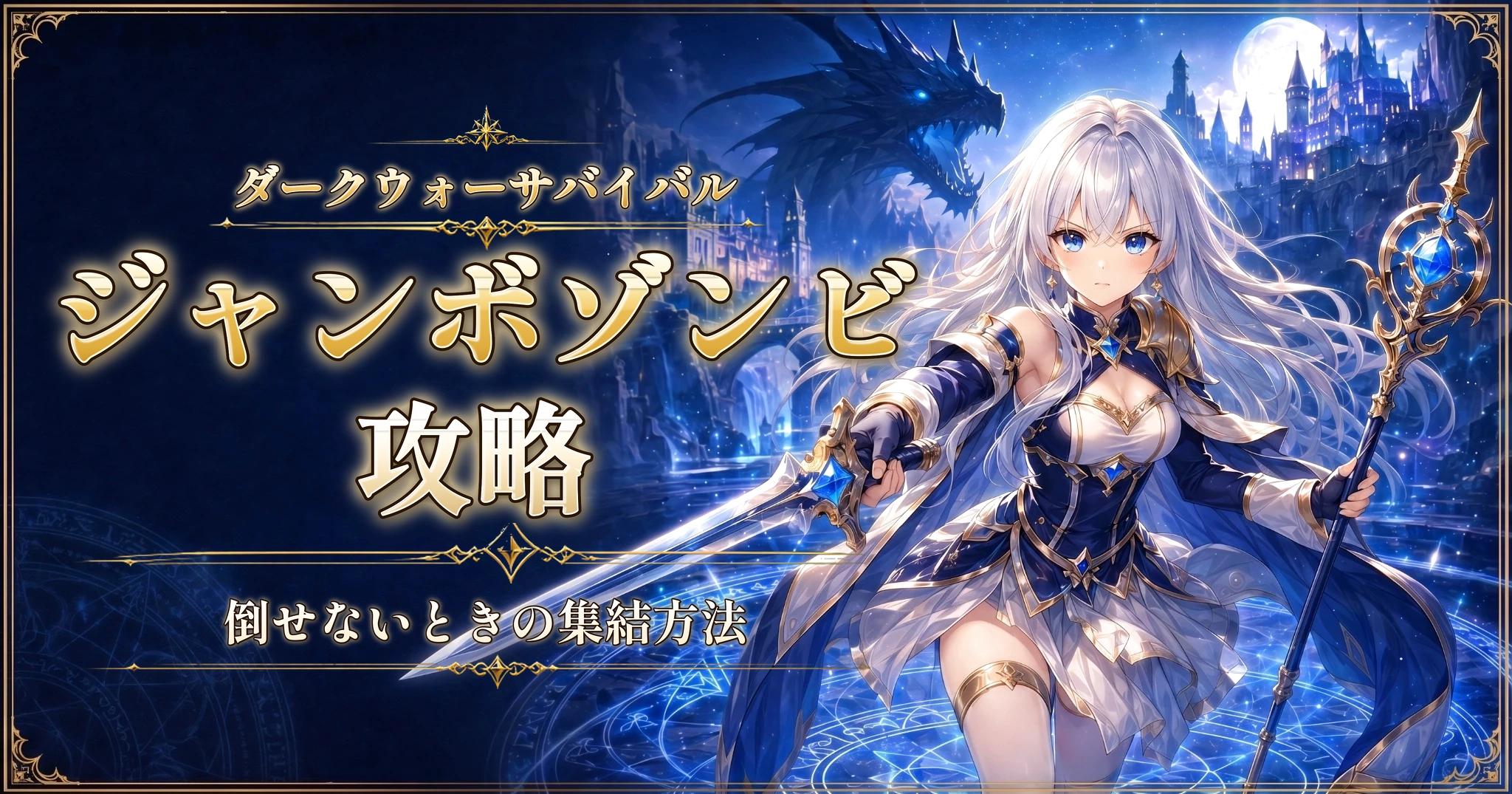 ダークウォーサバイバルのジャンボゾンビ攻略｜倒せないときの集結方法