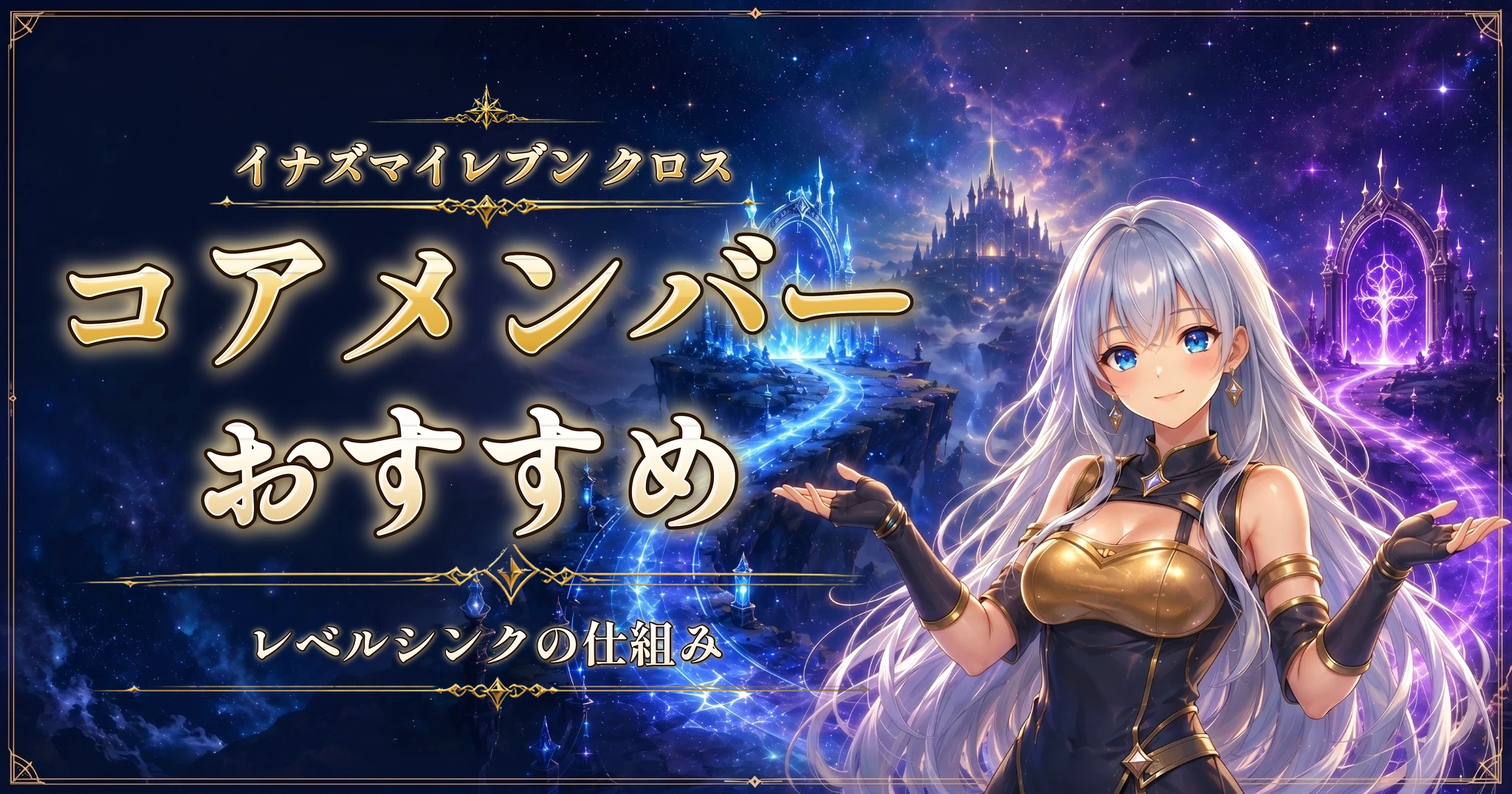 イナズマイレブン クロスのコアメンバーおすすめ｜レベルシンクの仕組み