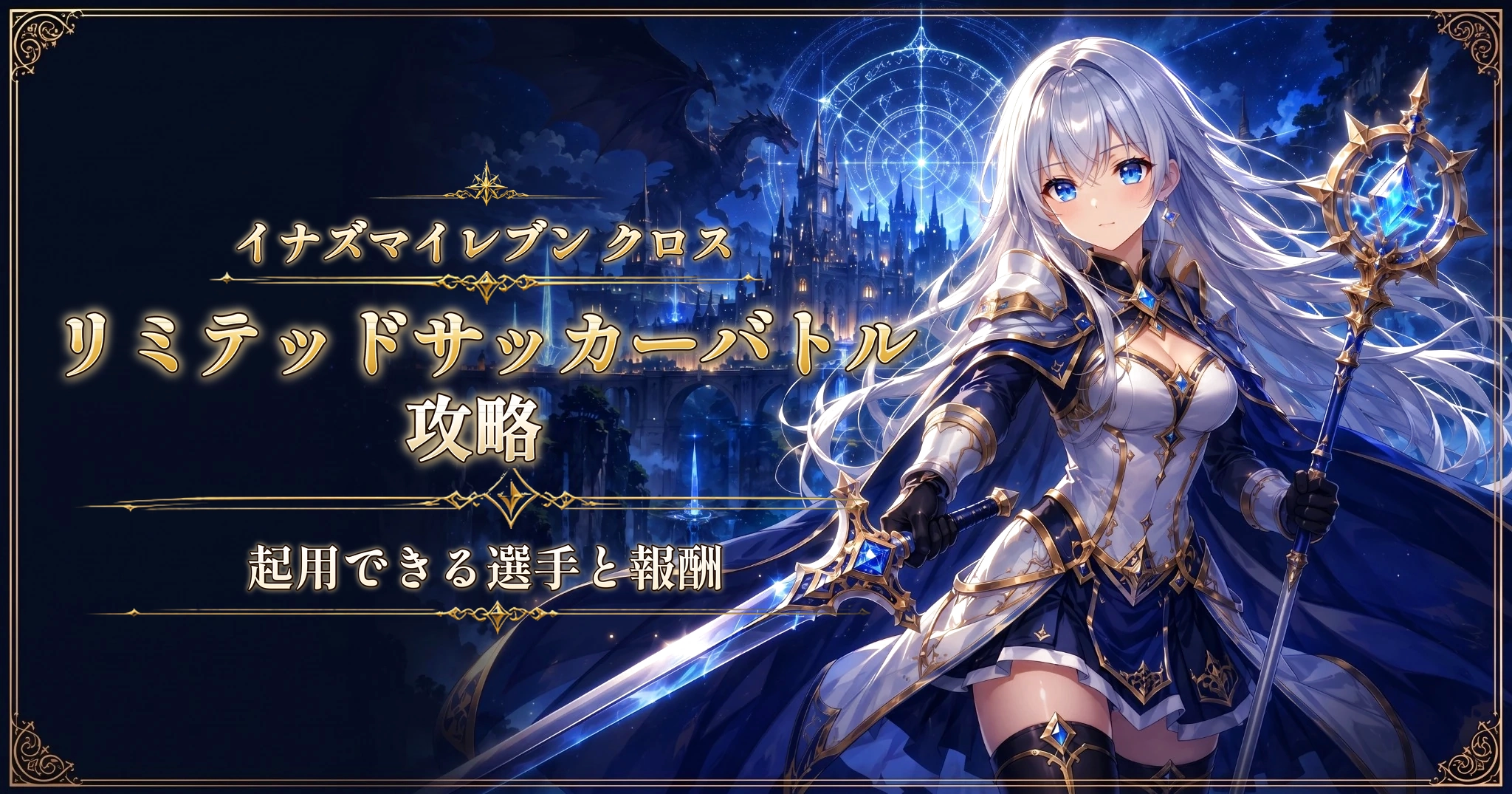 イナズマイレブン クロスのリミテッドサッカーバトル攻略｜起用できる選手と報酬