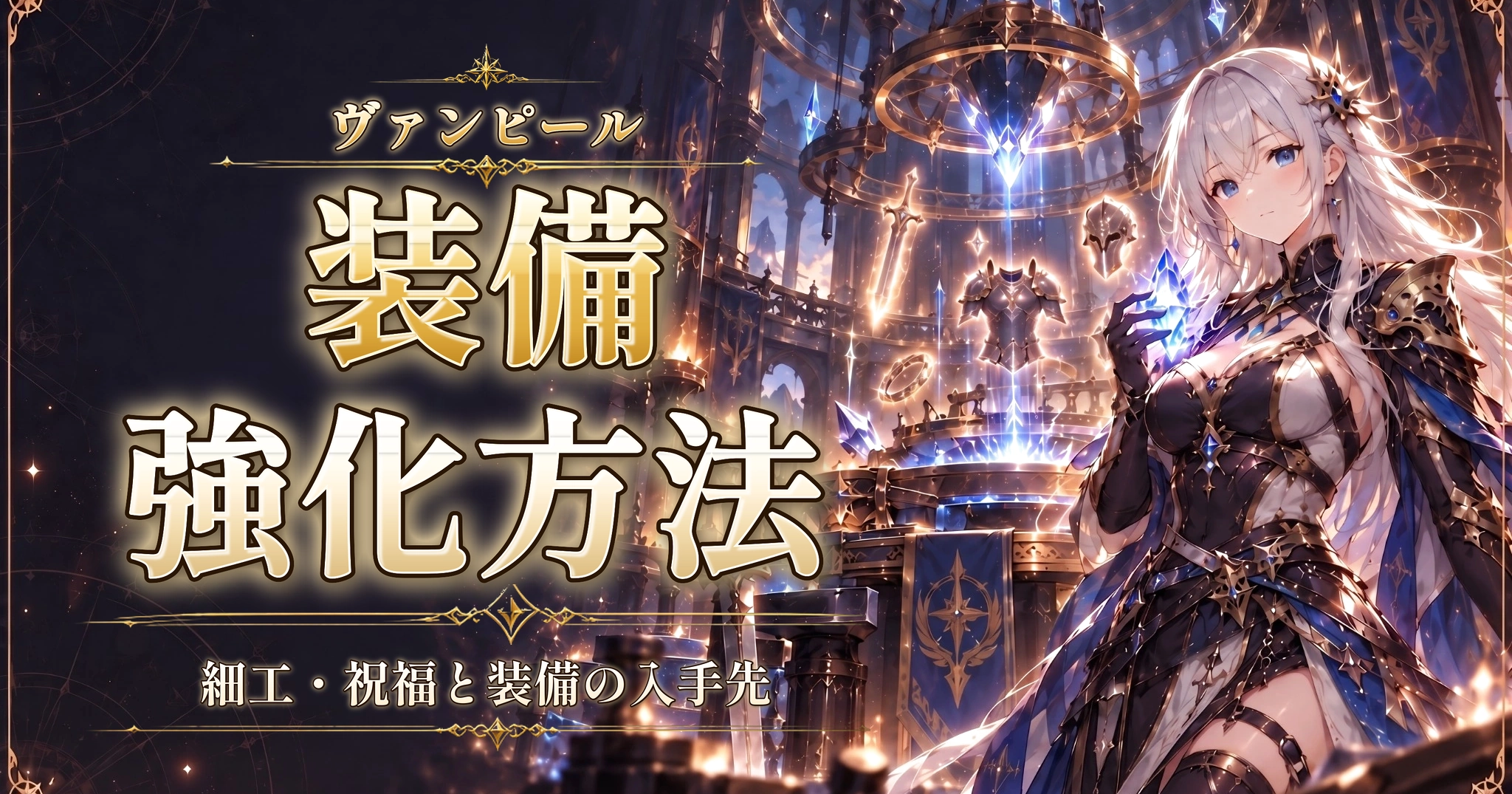 ヴァンピールの装備強化方法｜細工・祝福と装備の入手先