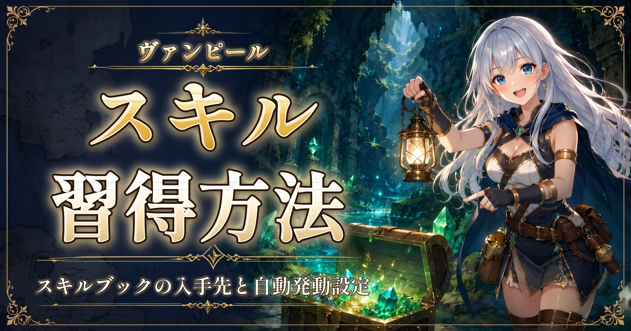 ヴァンピールのスキル習得方法｜スキルブックの入手先と自動発動設定