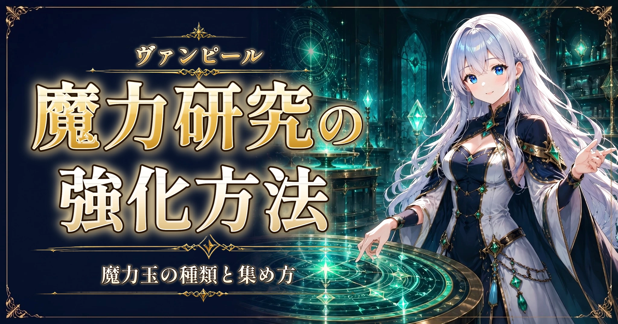 ヴァンピールの魔力研究の強化方法｜魔力玉の種類と集め方