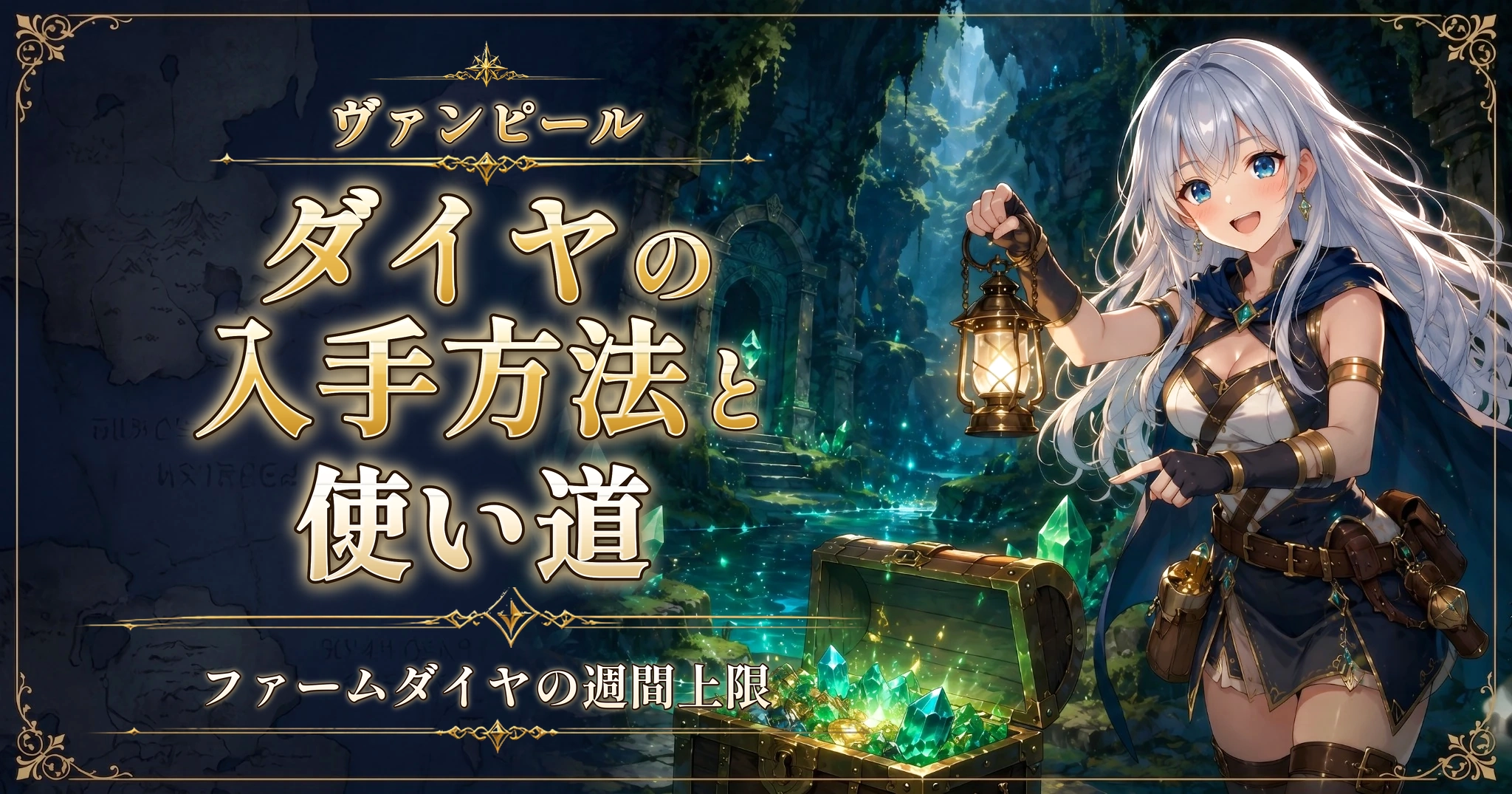 ヴァンピールのダイヤの入手方法と使い道｜ファームダイヤの週間上限