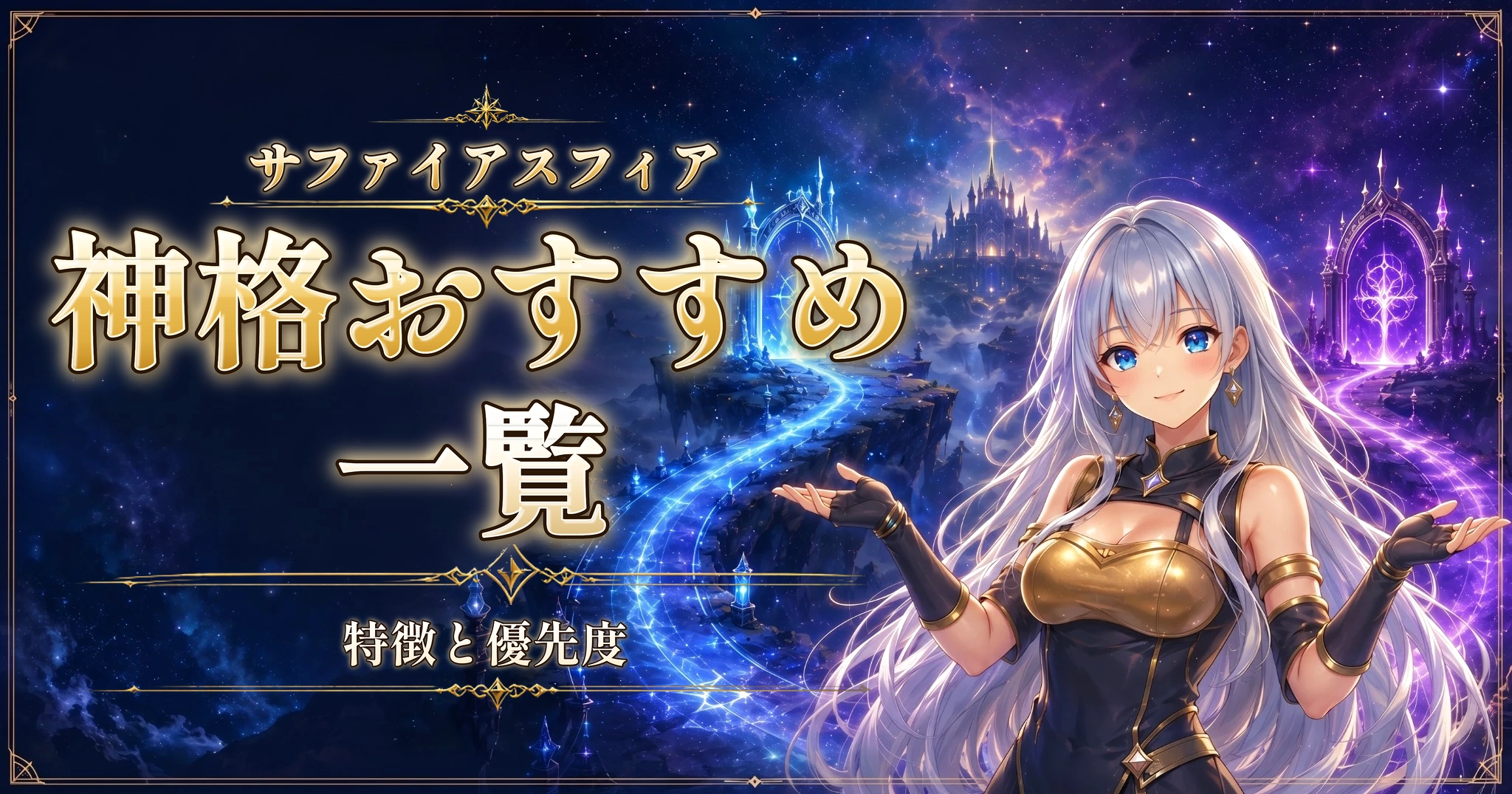 サファイアスフィアの神格おすすめ一覧｜特徴と優先度
