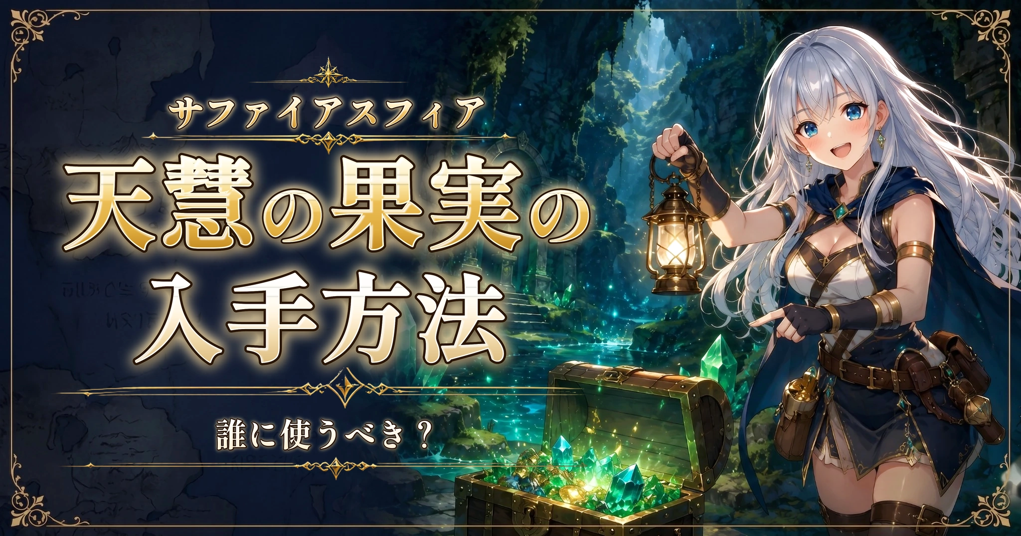 サファイアスフィアの天慧の果実の入手方法｜誰に使うべき？