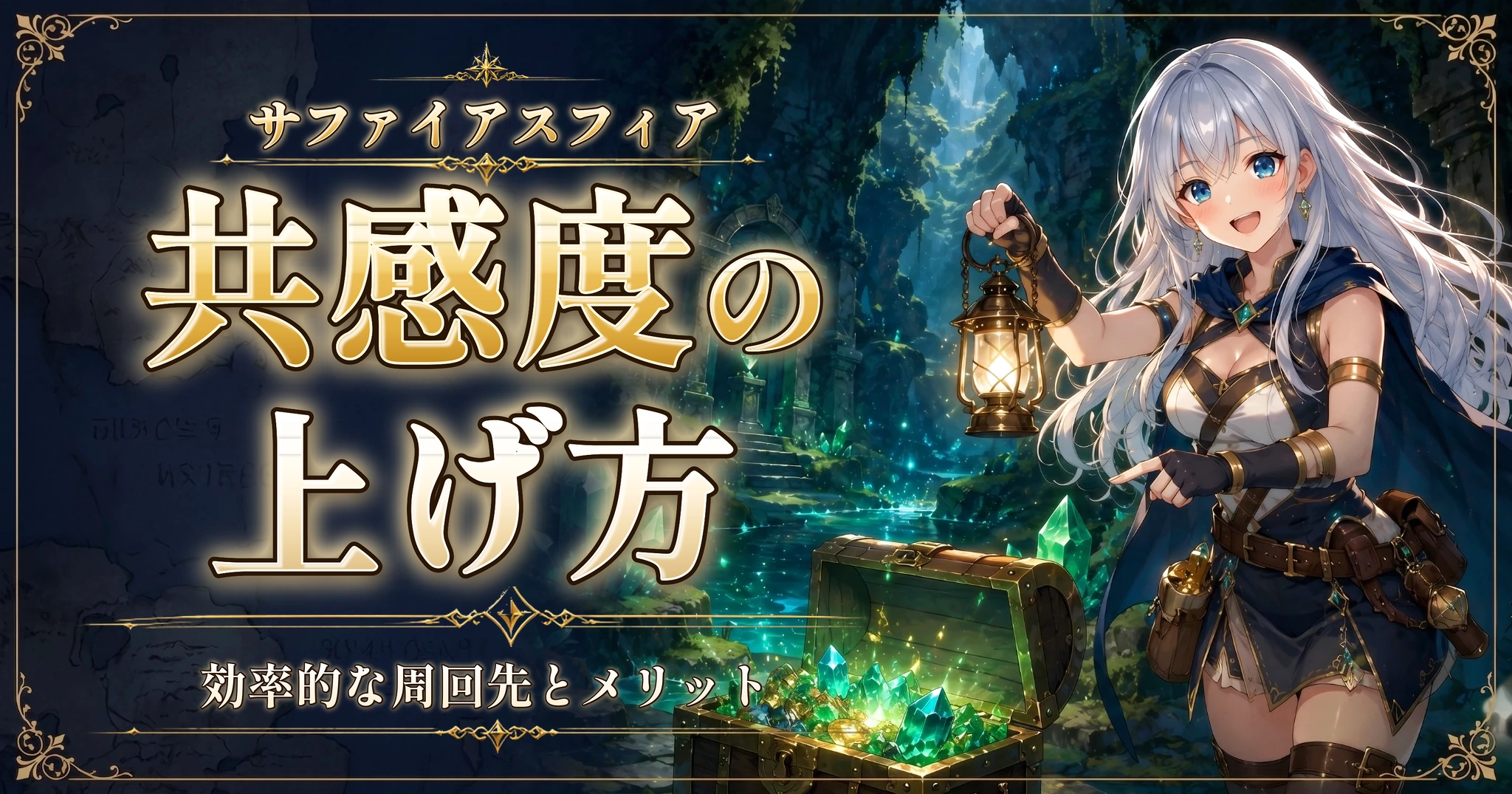 サファイアスフィアの共感度の上げ方｜効率的な周回先とメリット