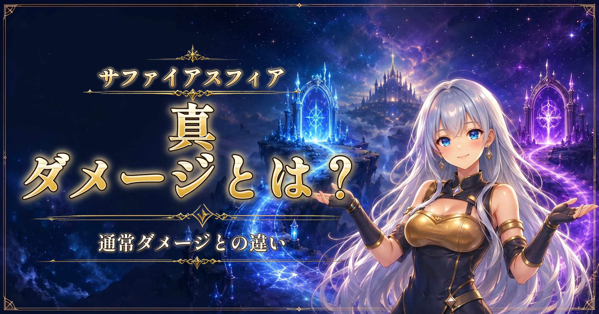 サファイアスフィアの真ダメージとは？｜通常ダメージとの違い
