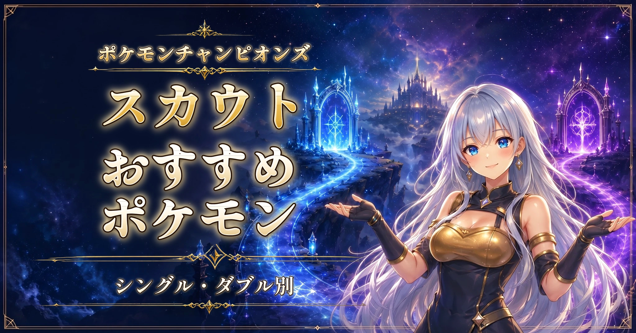 ポケモンチャンピオンズのスカウトおすすめポケモン｜シングル・ダブル別