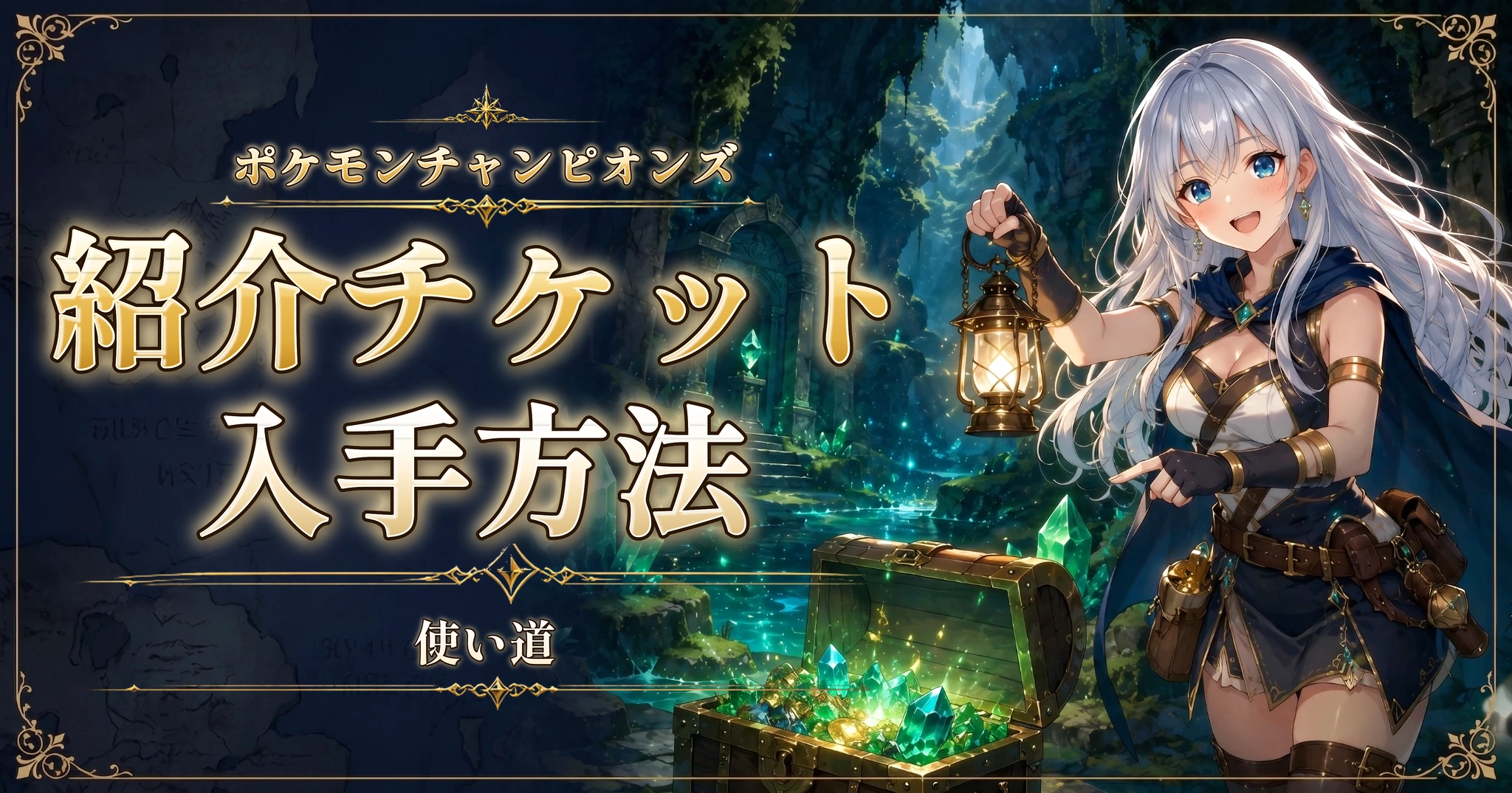 ポケモンチャンピオンズの紹介チケットの入手方法と使い道