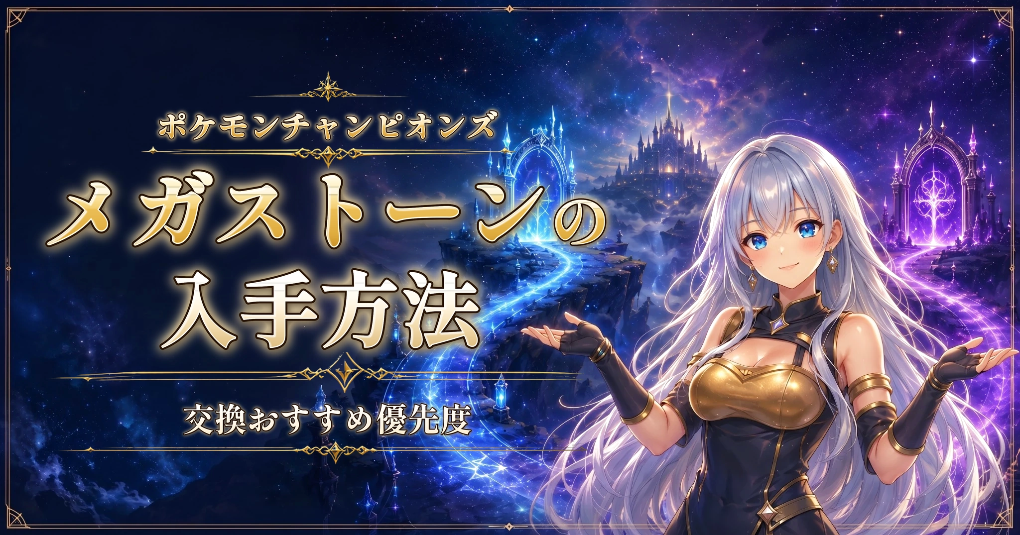 ポケモンチャンピオンズのメガストーンの入手方法｜交換おすすめ優先度