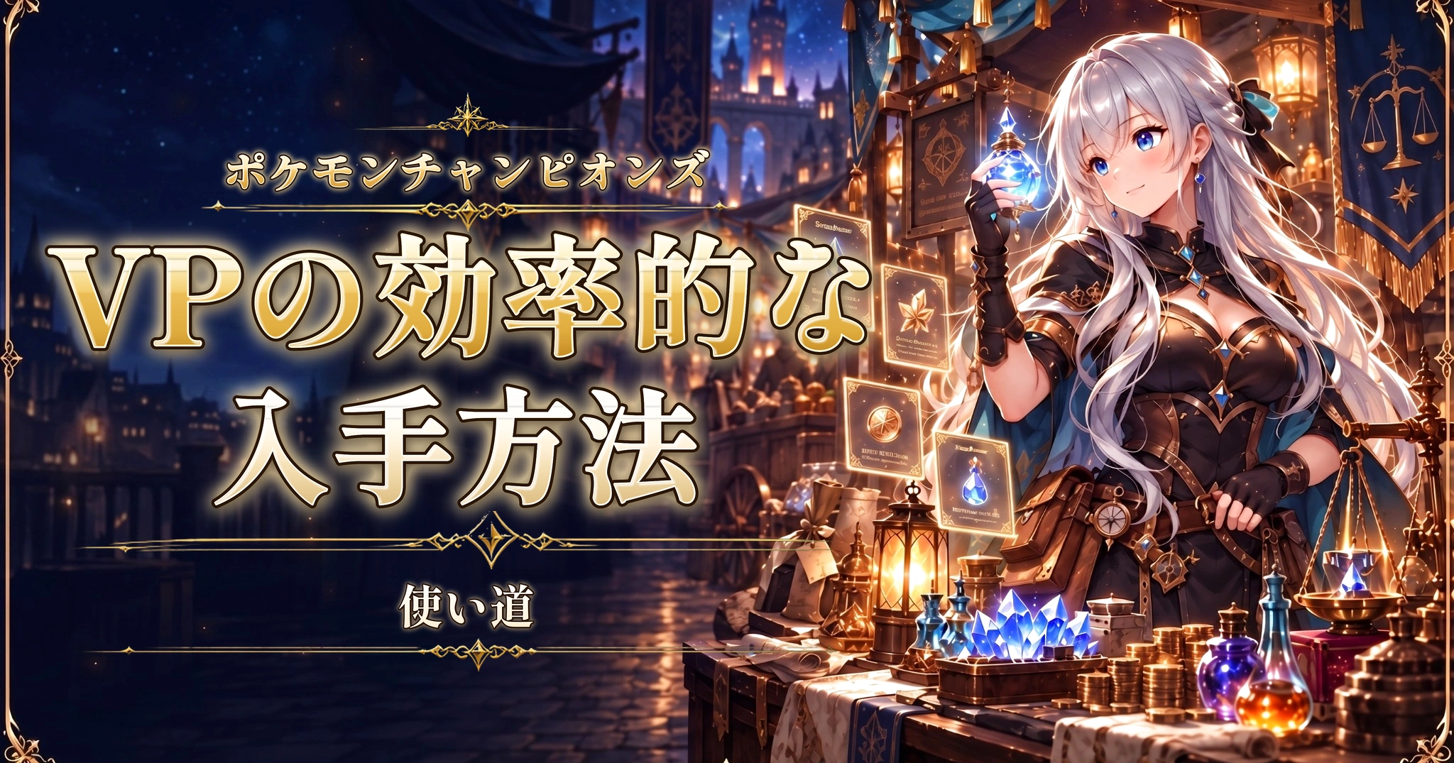 ポケモンチャンピオンズのVPの効率的な入手方法と使い道