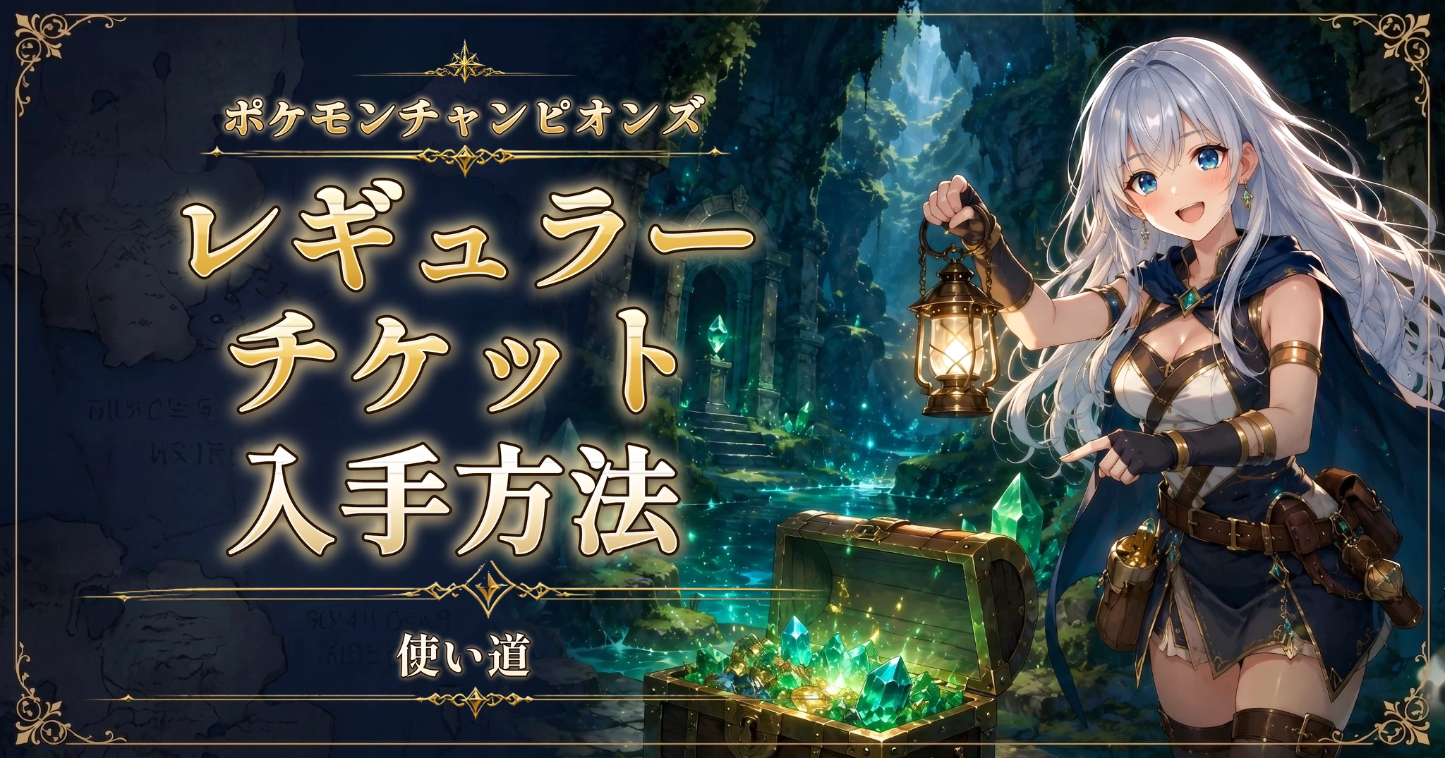 ポケモンチャンピオンズのレギュラーチケットの入手方法と使い道