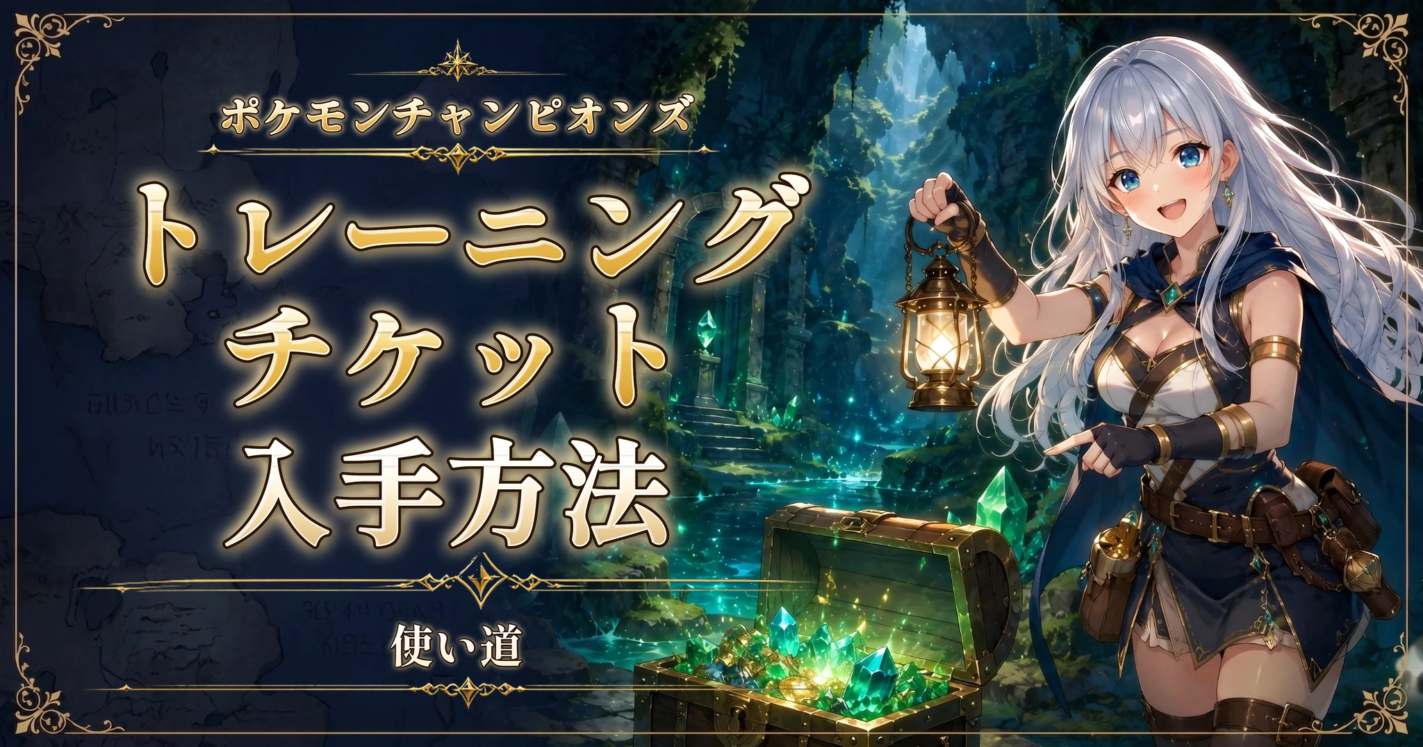ポケモンチャンピオンズのトレーニングチケットの入手方法と使い道