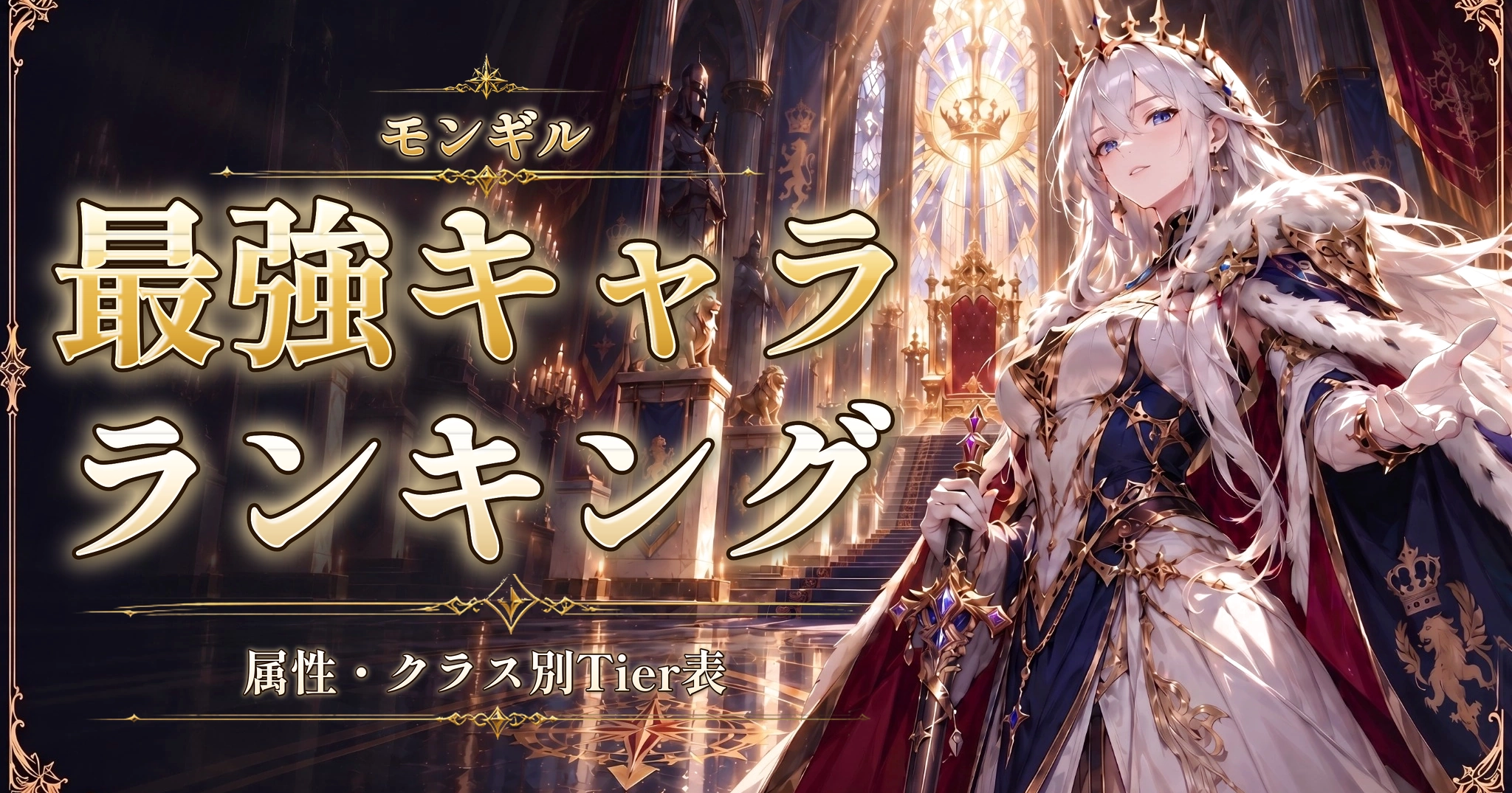 モンギルの最強キャラランキング｜属性・クラス別Tier表