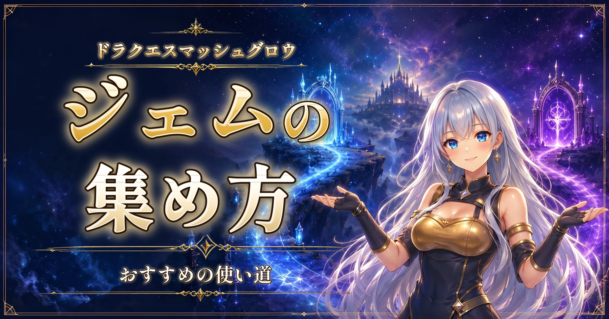 ドラクエスマッシュグロウのジェムの集め方｜おすすめの使い道