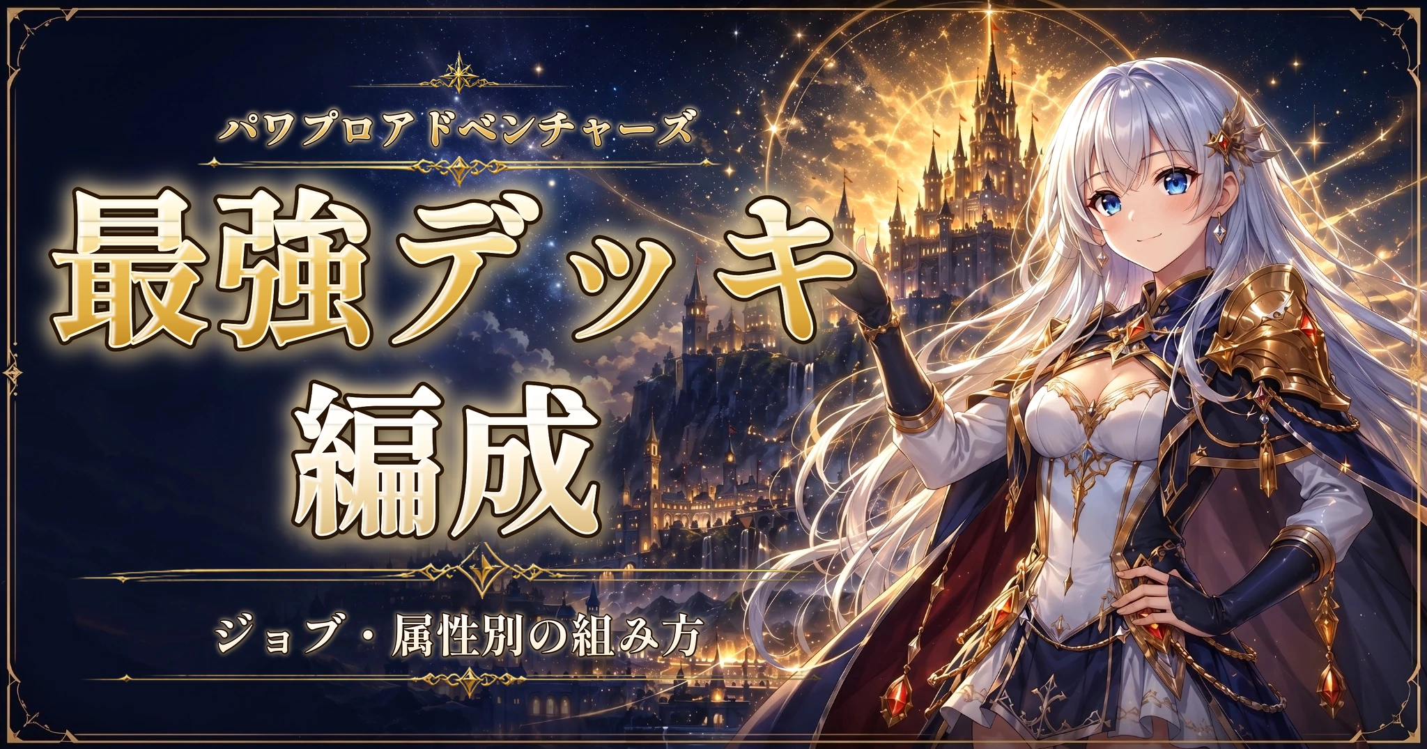 パワプロアドベンチャーズの最強デッキ編成|ジョブ・属性別の組み方