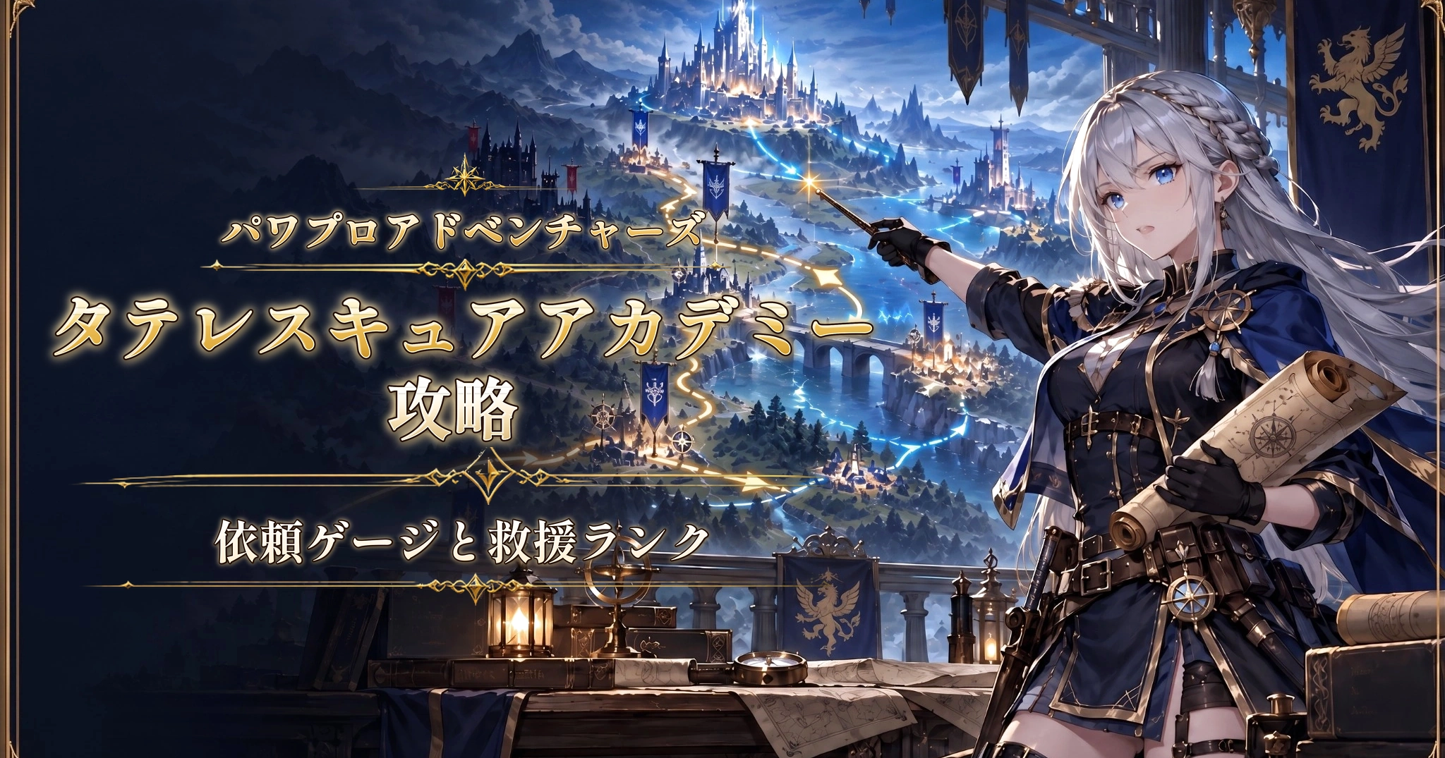 パワプロアドベンチャーズのタテレスキュアアカデミー攻略｜依頼ゲージと救援ランク