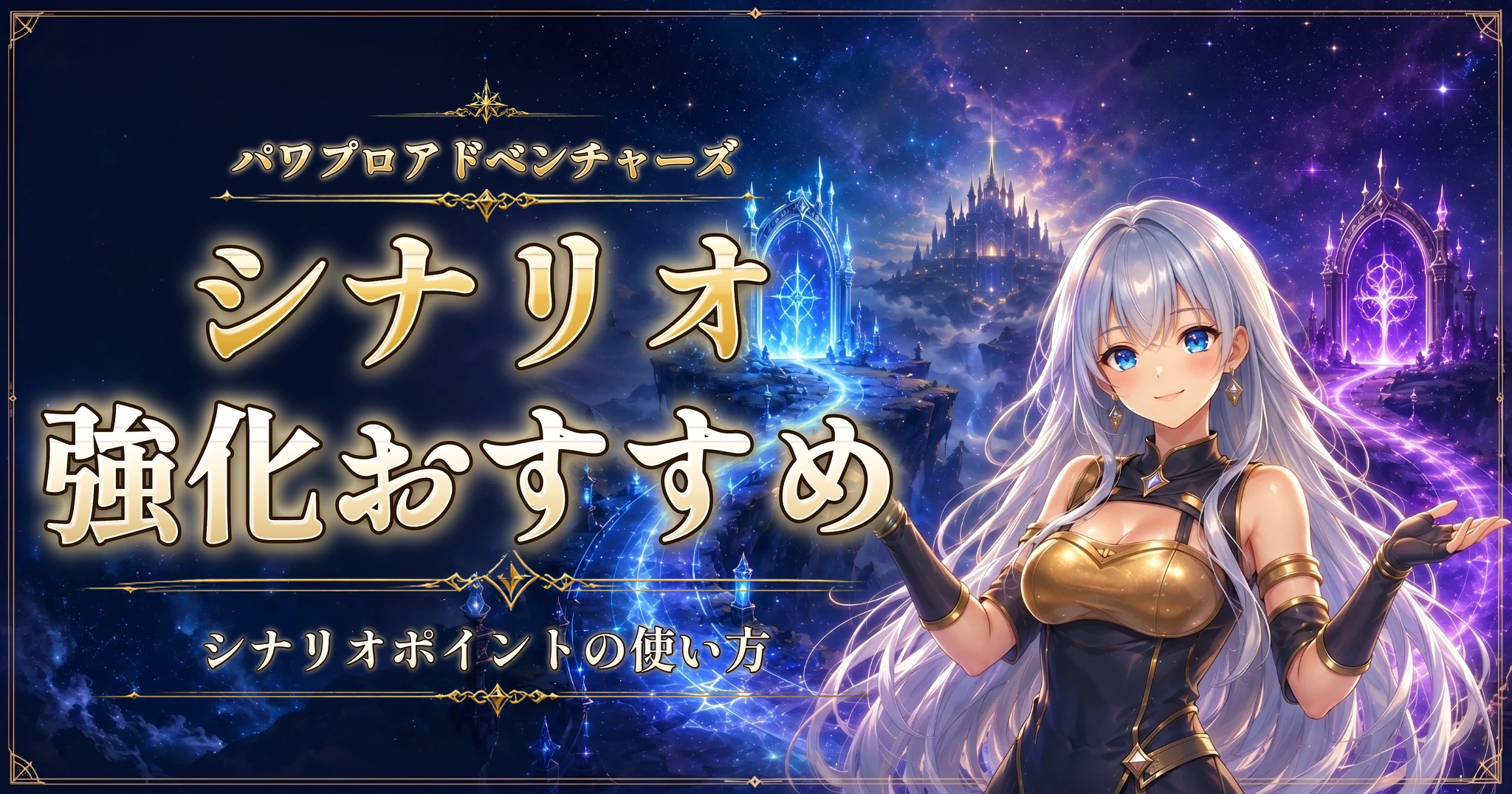 パワプロアドベンチャーズのシナリオ強化おすすめ｜シナリオポイントの使い方