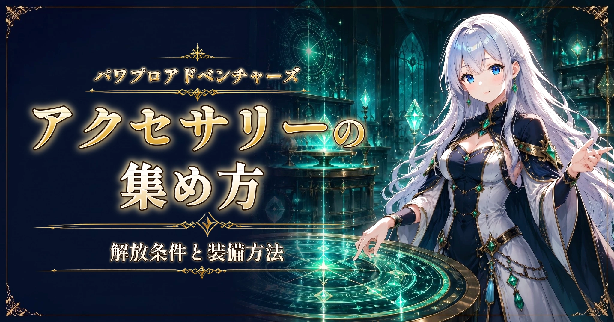 パワプロアドベンチャーズのアクセサリーの集め方｜解放条件と装備方法